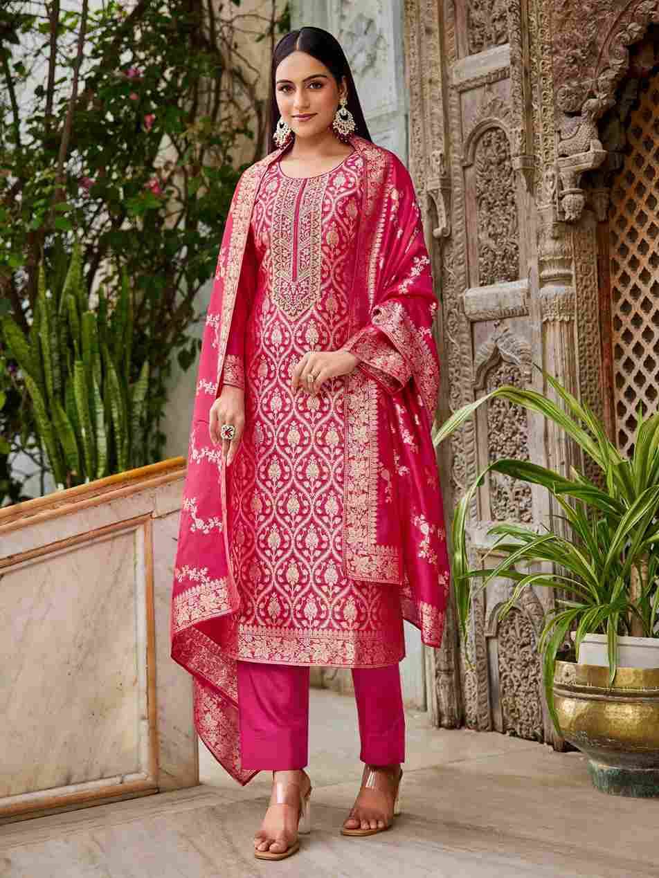 Prerna By Ibiza 16010 To 16013 Series Designer Festive Suits Beautiful Fancy Stylish Colorful Party Wear & Occasional Wear Pure Silk Jacquard Dresses At Wholesale Price