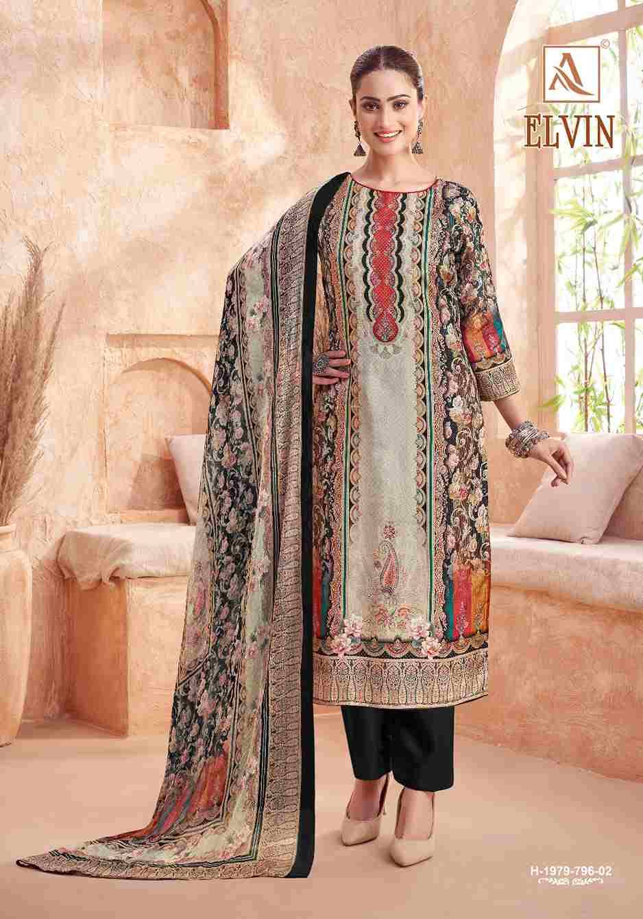 Elvin By Alok Suit 1979-796-01 To 1979-796-04 Series Beautiful Festive Suits Colorful Stylish Fancy Casual Wear & Ethnic Wear Viscose Muslin Dresses At Wholesale Price