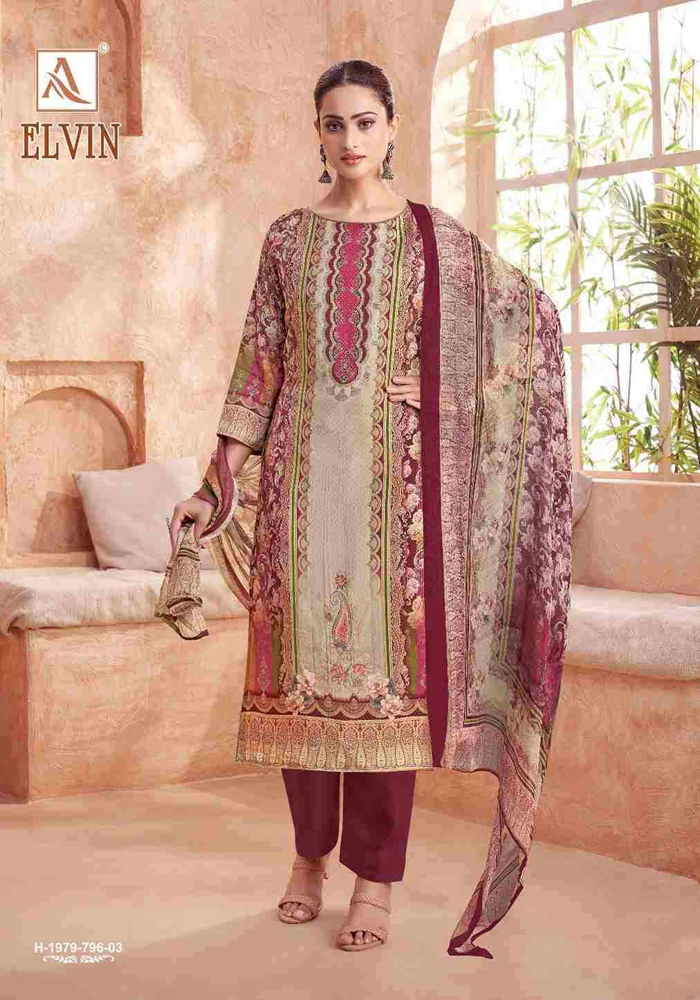 Elvin By Alok Suit 1979-796-01 To 1979-796-04 Series Beautiful Festive Suits Colorful Stylish Fancy Casual Wear & Ethnic Wear Viscose Muslin Dresses At Wholesale Price