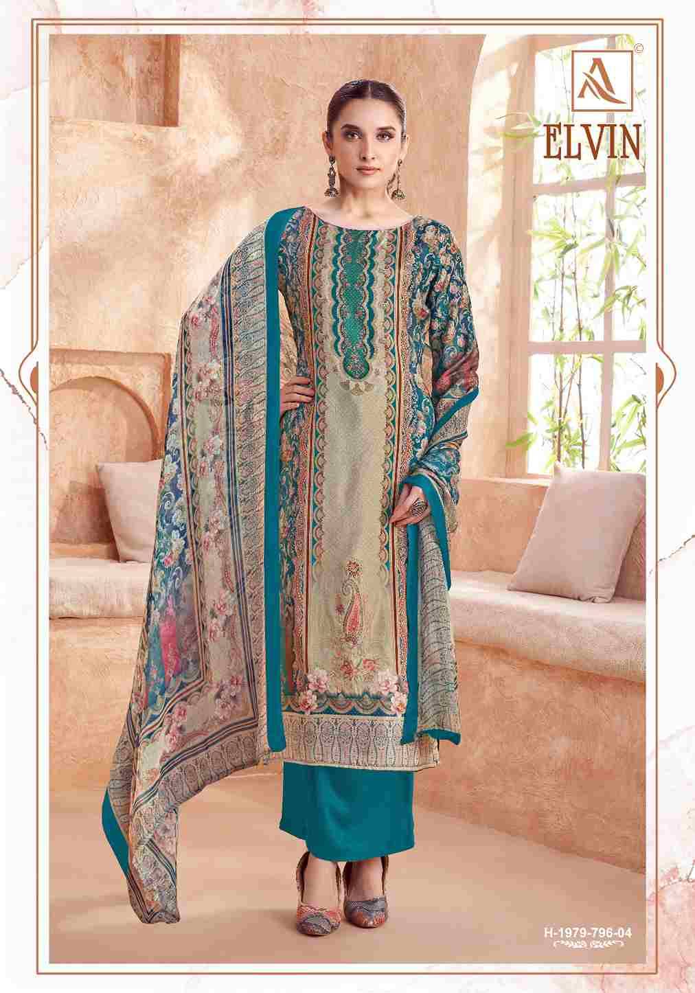 Elvin By Alok Suit 1979-796-01 To 1979-796-04 Series Beautiful Festive Suits Colorful Stylish Fancy Casual Wear & Ethnic Wear Viscose Muslin Dresses At Wholesale Price