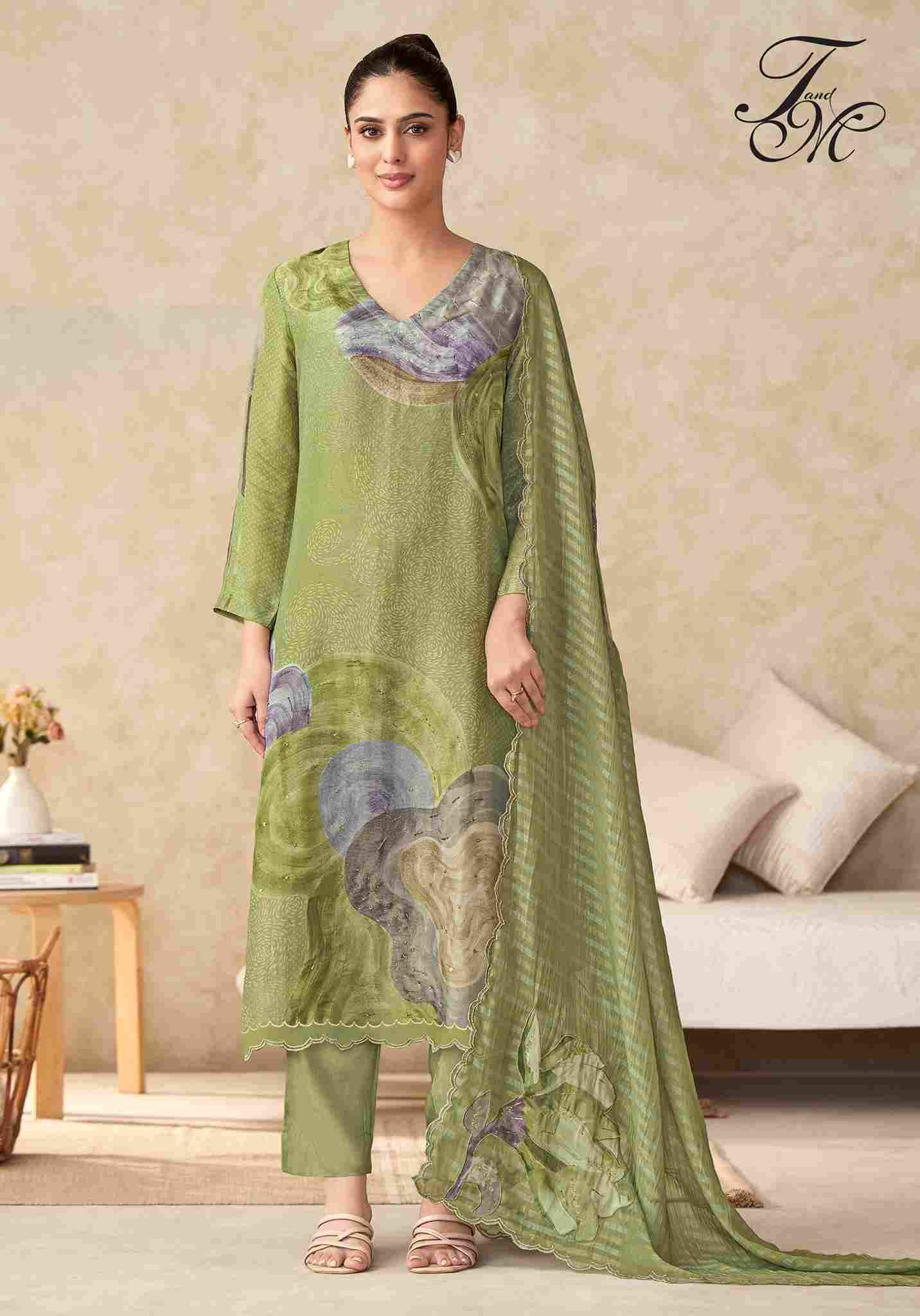 Zohra By T And M Designer Studio Beautiful Festive Suits Colorful Stylish Fancy Casual Wear & Ethnic Wear Tissue Dresses At Wholesale Price