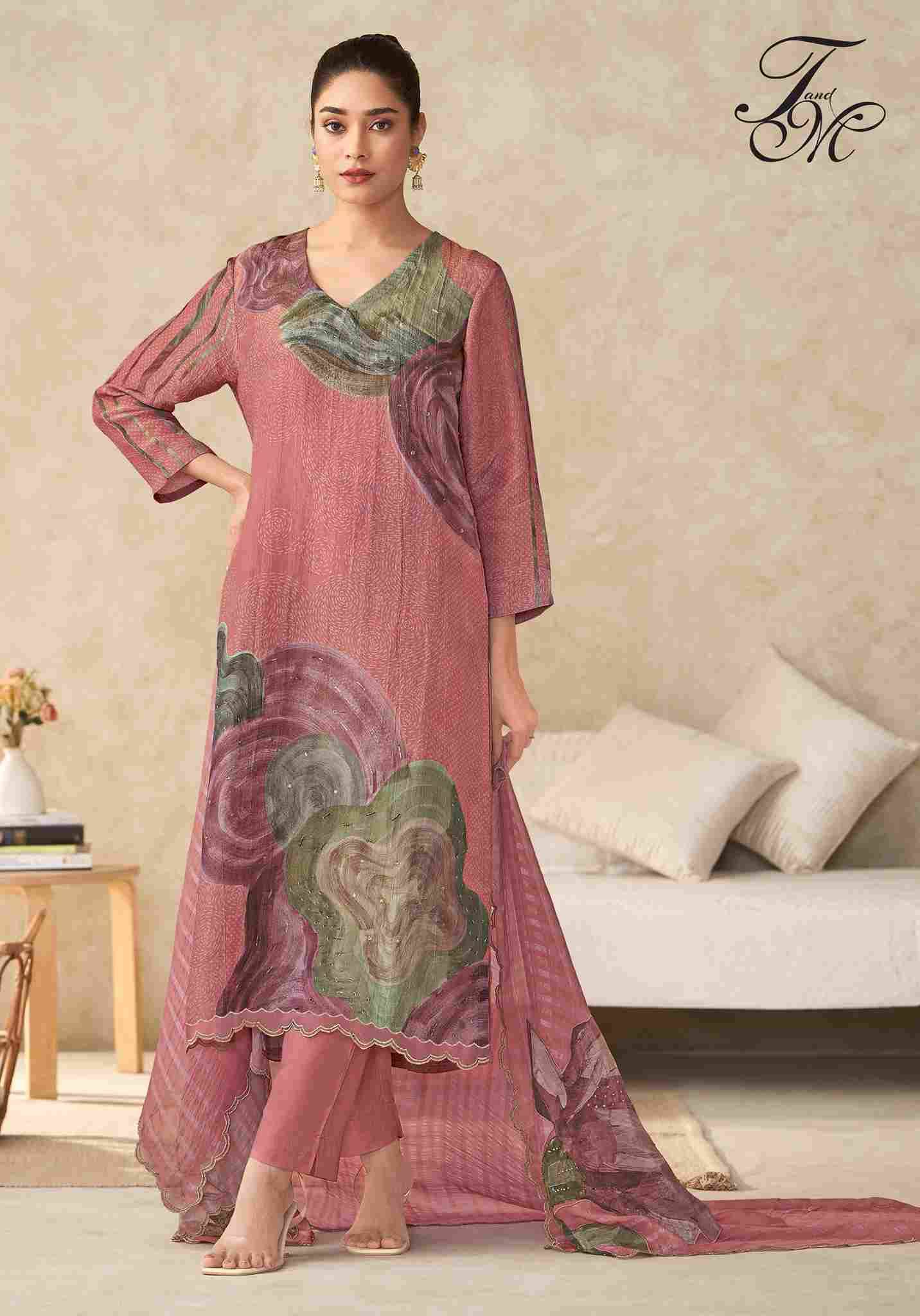 Zohra By T And M Designer Studio Beautiful Festive Suits Colorful Stylish Fancy Casual Wear & Ethnic Wear Tissue Dresses At Wholesale Price