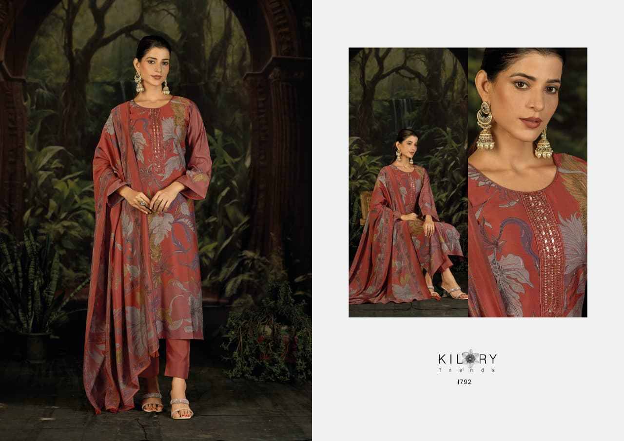 Zeya By Kilory 1791 To 1794 Series Designer Festive Suits Beautiful Fancy Colorful Stylish Party Wear & Occasional Wear Pure Muslin Silk Dresses At Wholesale Price
