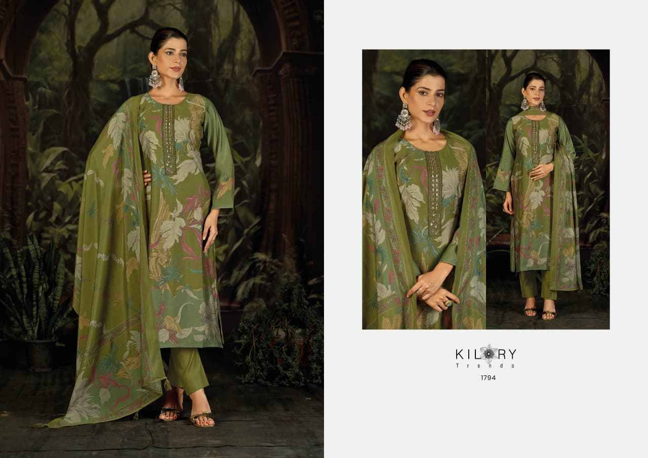 Zeya By Kilory 1791 To 1794 Series Designer Festive Suits Beautiful Fancy Colorful Stylish Party Wear & Occasional Wear Pure Muslin Silk Dresses At Wholesale Price