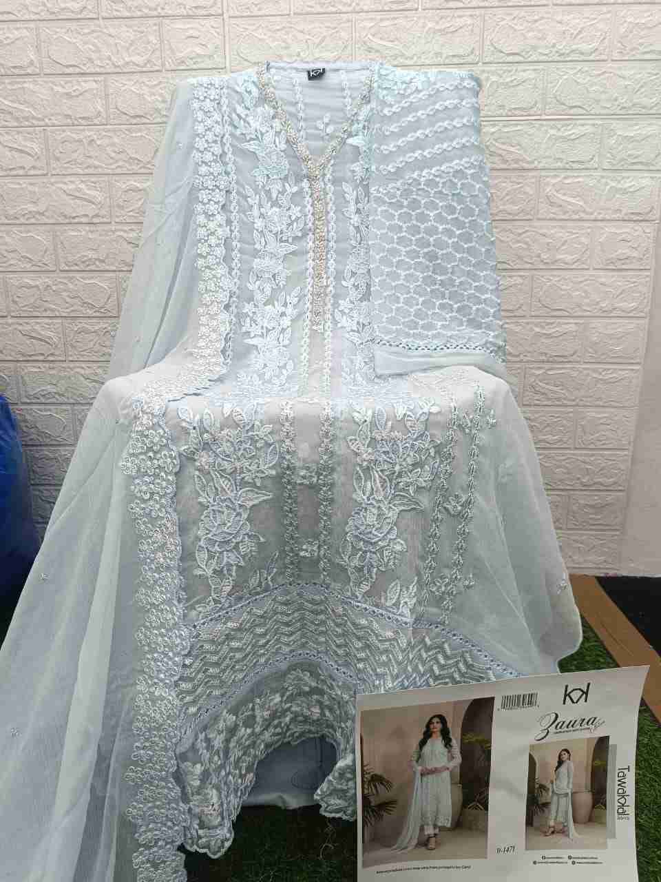 Original Pakistani Zaura By Tawakkal Fab 1471 To 1475 Series Beautiful Pakistani Suits Colorful Stylish Fancy Casual Wear & Ethnic Wear Chiffon Dresses At Wholesale Price