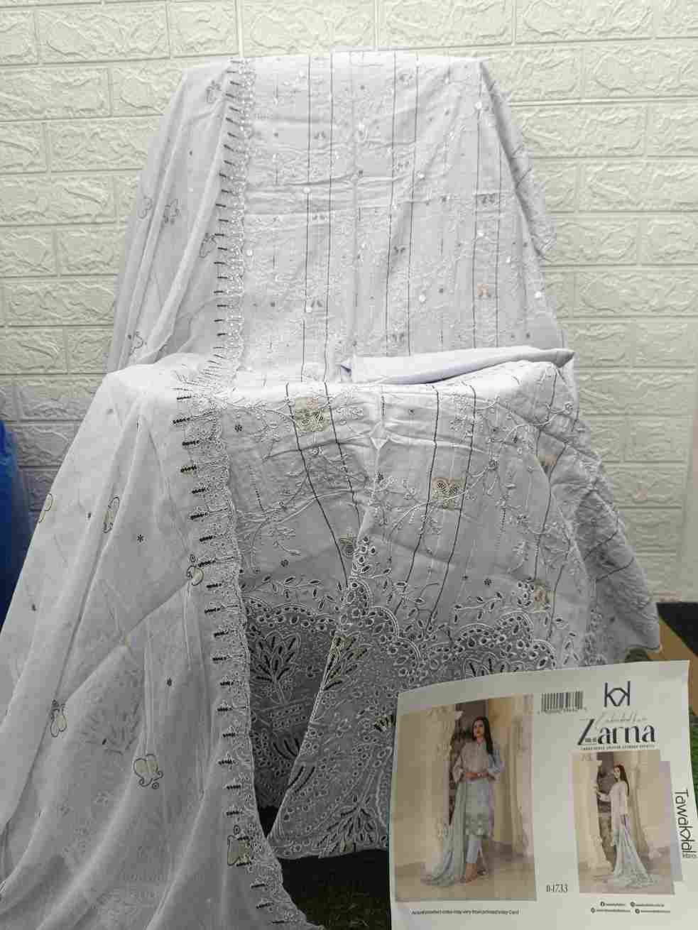 Original Pakistani Zarna Vol-3 By Tawakkal Fab 1731 To 1741 Series Beautiful Pakistani Suits Colorful Stylish Fancy Casual Wear & Ethnic Wear Lawn Dresses At Wholesale Price