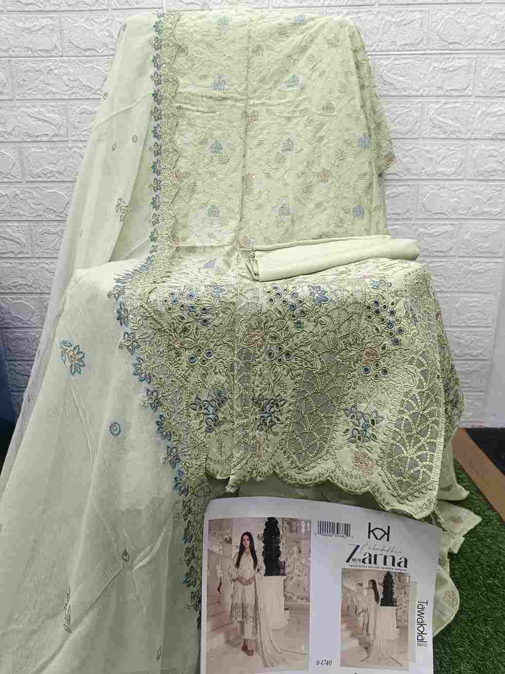 Original Pakistani Zarna Vol-3 By Tawakkal Fab 1731 To 1741 Series Beautiful Pakistani Suits Colorful Stylish Fancy Casual Wear & Ethnic Wear Lawn Dresses At Wholesale Price