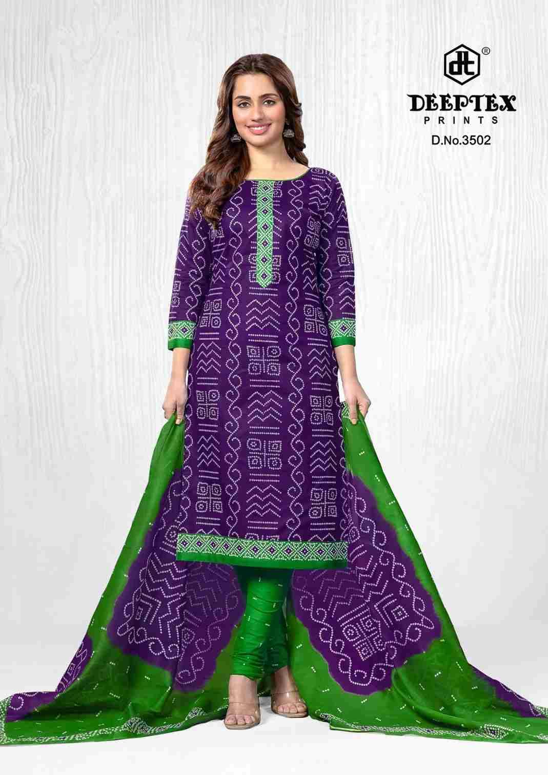 Classic Chunaris Vol-35 By Deeptex Prints 3501 To 3510 Series Beautiful Festive Suits Stylish Fancy Colorful Party Wear & Occasional Wear Cotton Dresses At Wholesale Price