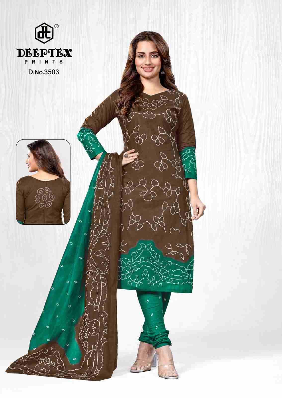 Classic Chunaris Vol-35 By Deeptex Prints 3501 To 3510 Series Beautiful Festive Suits Stylish Fancy Colorful Party Wear & Occasional Wear Cotton Dresses At Wholesale Price