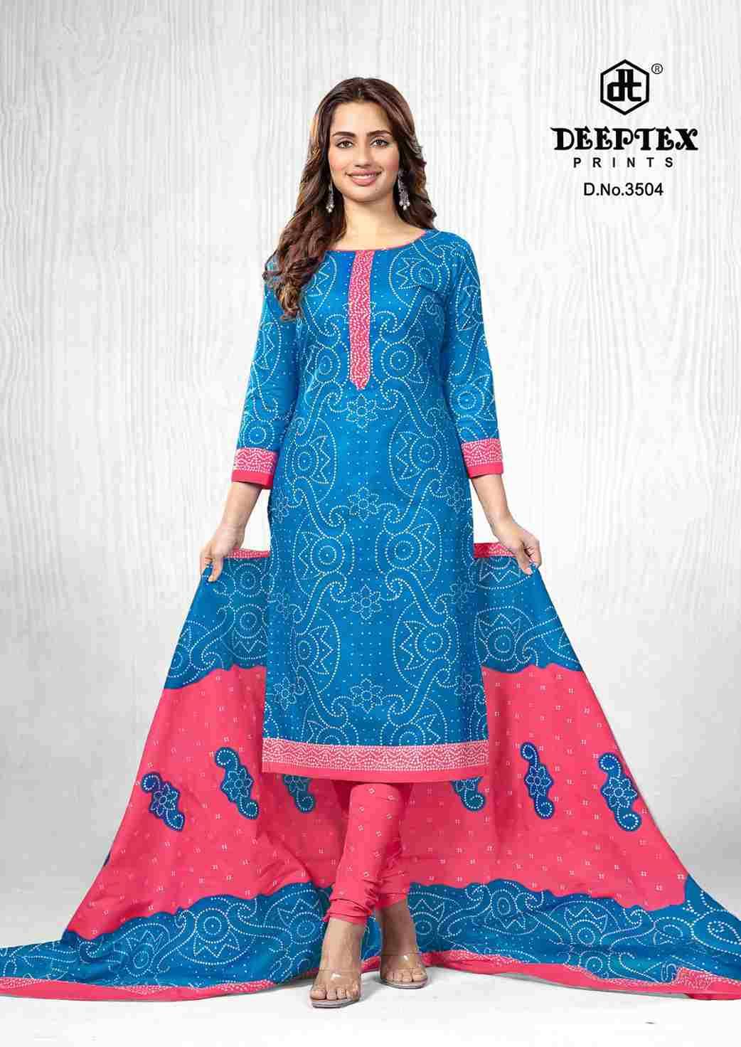 Classic Chunaris Vol-35 By Deeptex Prints 3501 To 3510 Series Beautiful Festive Suits Stylish Fancy Colorful Party Wear & Occasional Wear Cotton Dresses At Wholesale Price