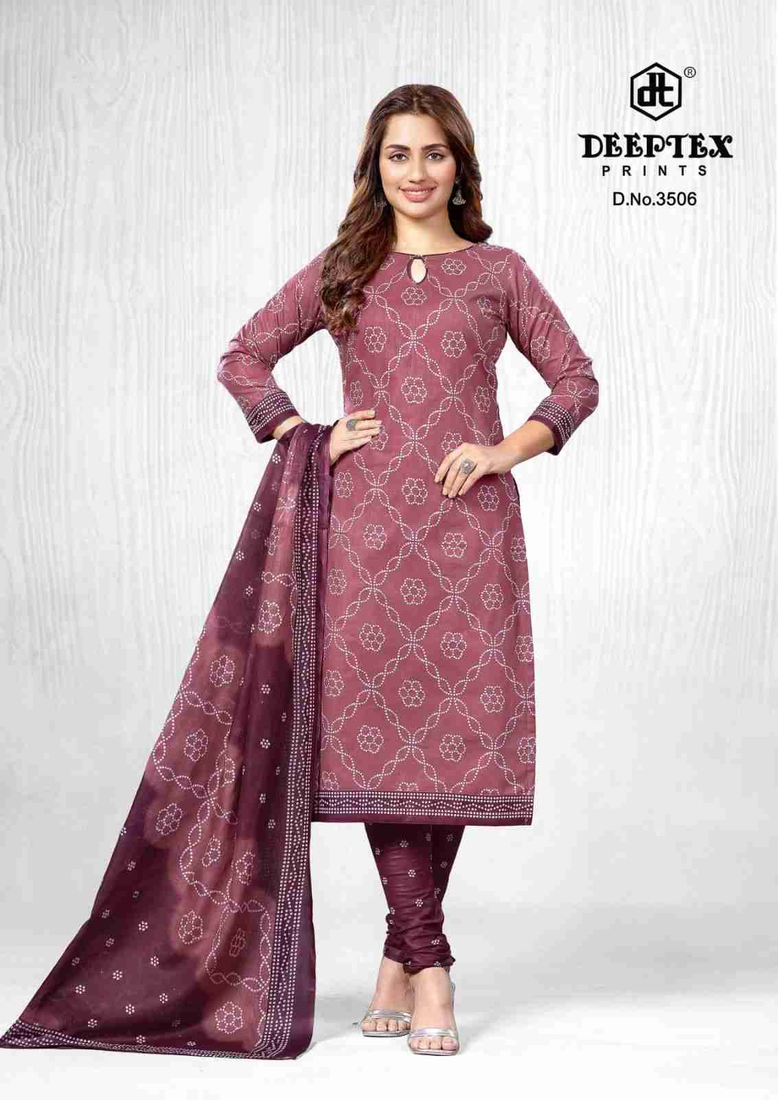 Classic Chunaris Vol-35 By Deeptex Prints 3501 To 3510 Series Beautiful Festive Suits Stylish Fancy Colorful Party Wear & Occasional Wear Cotton Dresses At Wholesale Price