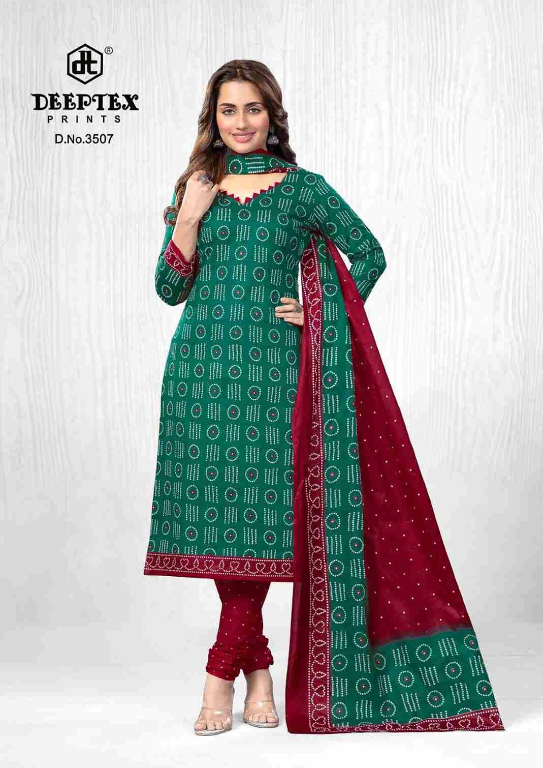 Classic Chunaris Vol-35 By Deeptex Prints 3501 To 3510 Series Beautiful Festive Suits Stylish Fancy Colorful Party Wear & Occasional Wear Cotton Dresses At Wholesale Price