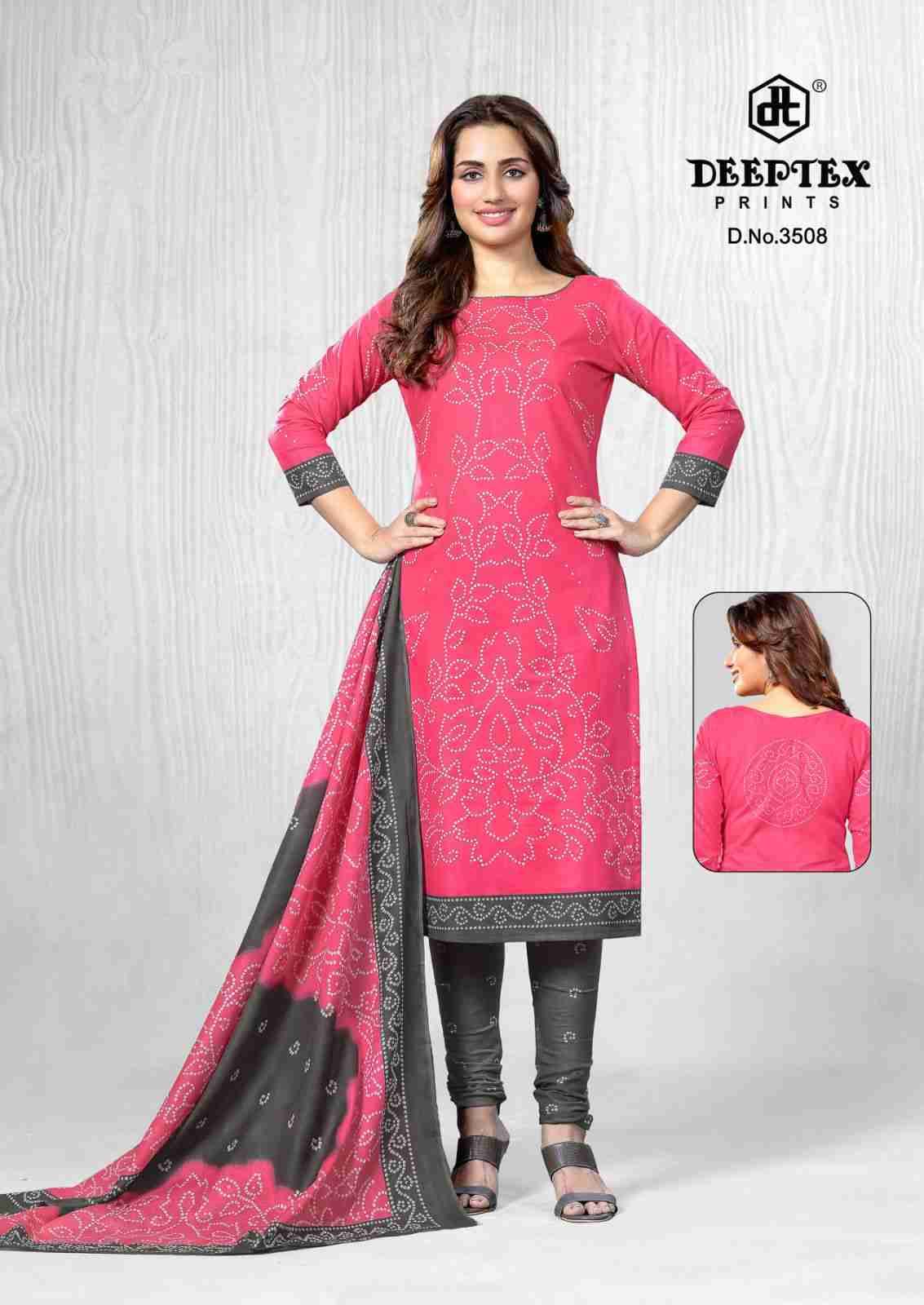 Classic Chunaris Vol-35 By Deeptex Prints 3501 To 3510 Series Beautiful Festive Suits Stylish Fancy Colorful Party Wear & Occasional Wear Cotton Dresses At Wholesale Price