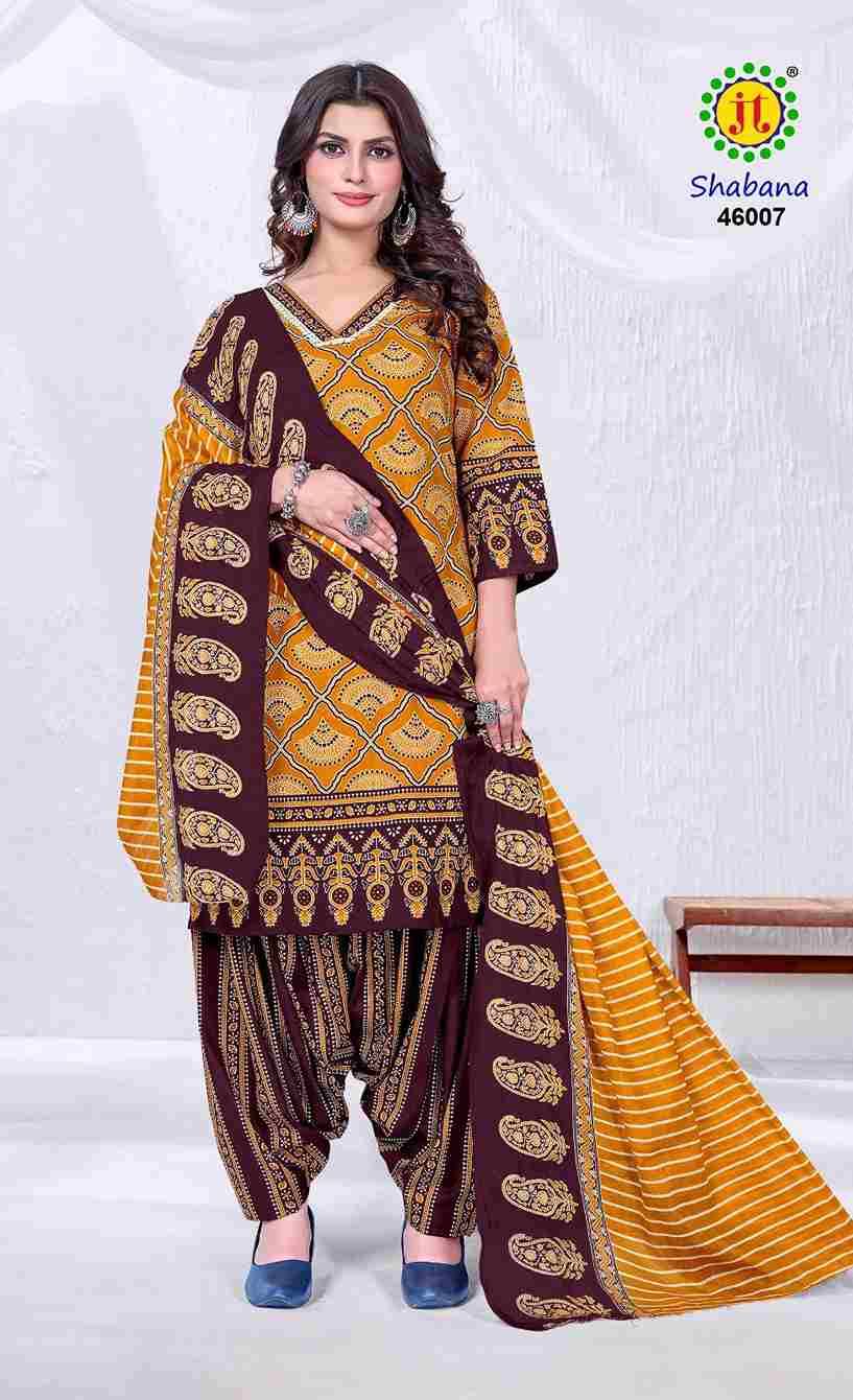 Shabana Vol-46 By JT 46001 To 46010 Series Beautiful Festive Suits Colorful Stylish Fancy Casual Wear & Ethnic Wear Cotton Dresses At Wholesale Price