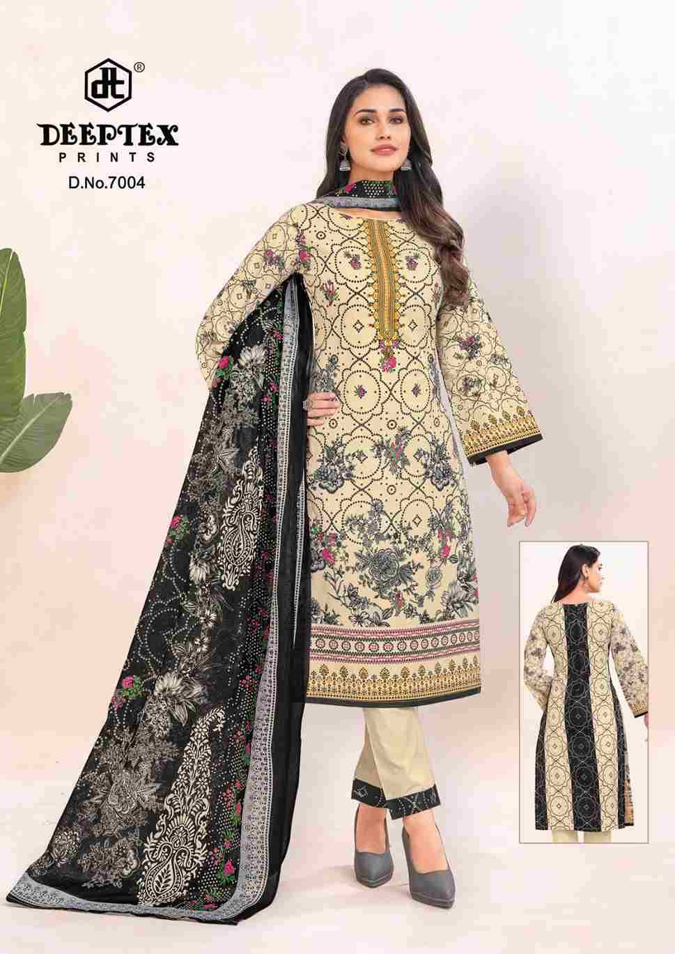 Roohi Zara Vol-7 By Deeptex Prints 7001 To 7008 Series Beautiful Stylish Festive Suits Fancy Colorful Casual Wear & Ethnic Wear & Ready To Wear Heavy Lawn Print Dresses At Wholesale Price