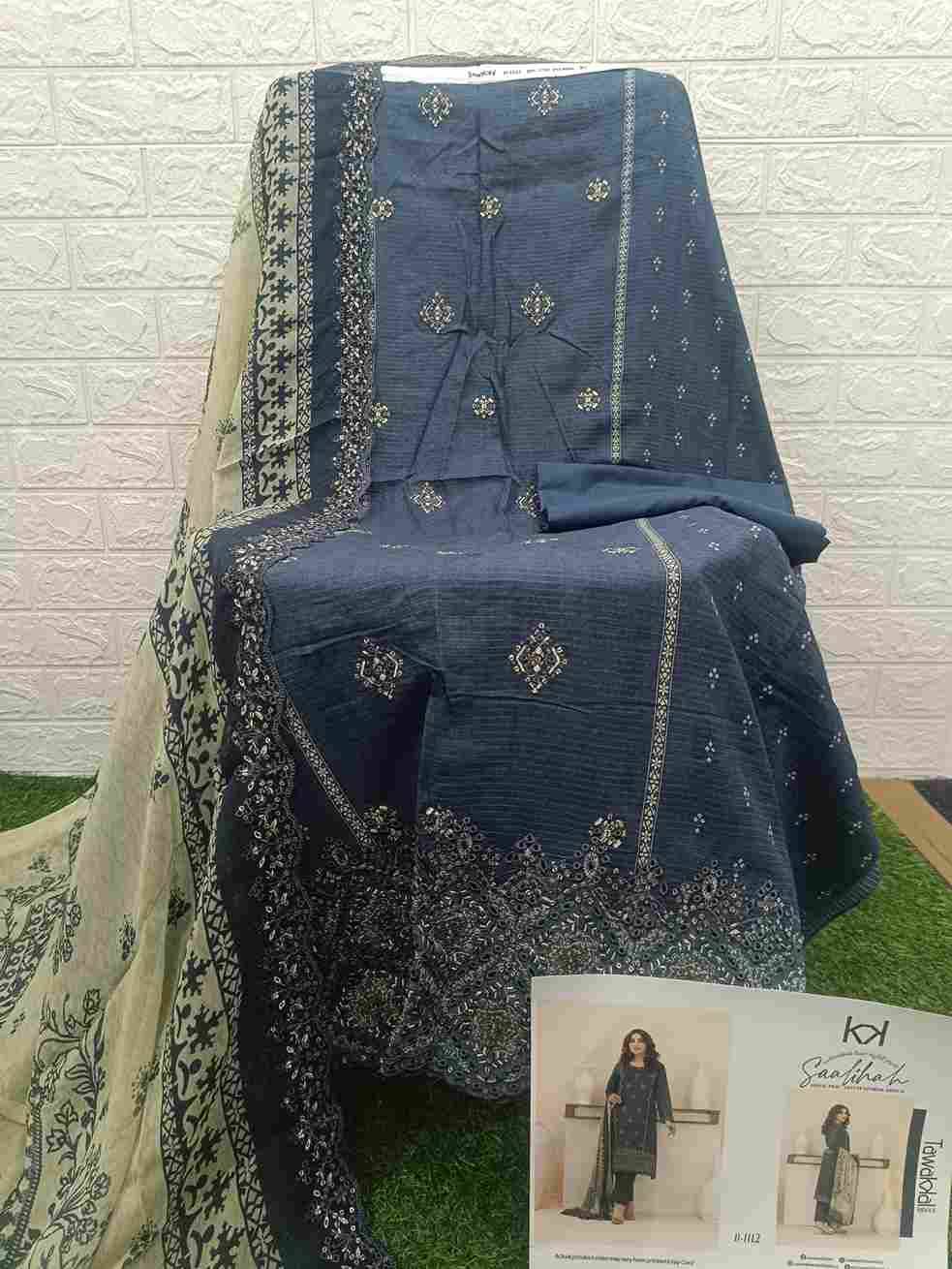 Original Pakistani Saalihah By Tawakkal Fab 1111 To 1120 Series Beautiful Pakistani Suits Colorful Stylish Fancy Casual Wear & Ethnic Wear Lawn Dresses At Wholesale Price