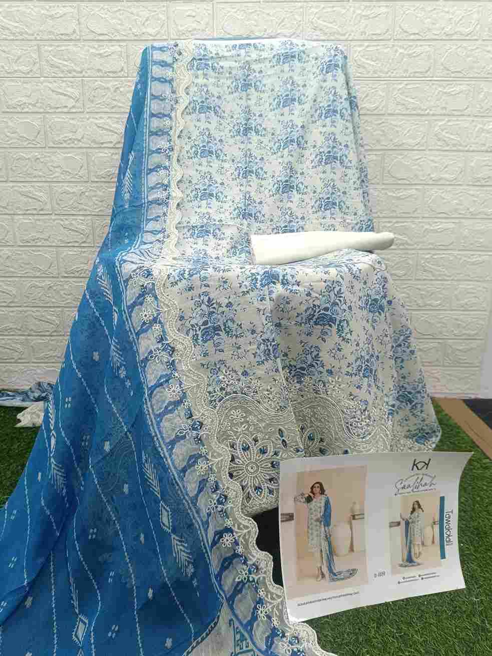 Original Pakistani Saalihah By Tawakkal Fab 1111 To 1120 Series Beautiful Pakistani Suits Colorful Stylish Fancy Casual Wear & Ethnic Wear Lawn Dresses At Wholesale Price