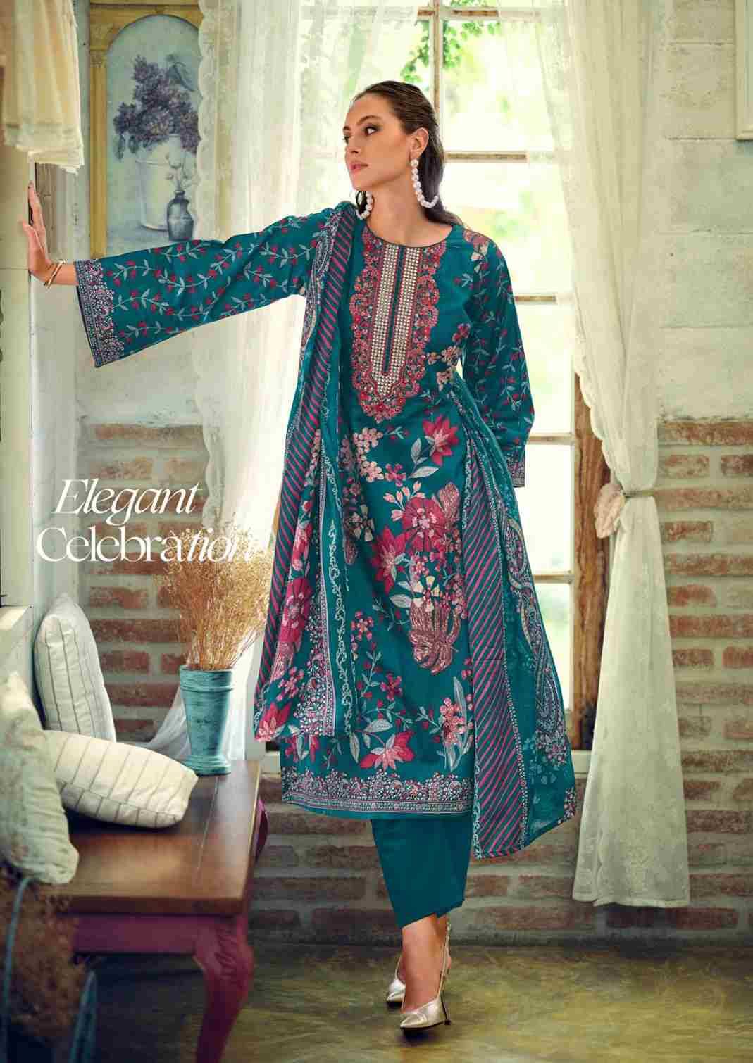 Mughal By Nisanka 01 To 06 Series Wholesale Designer Festive Suits Collection Beautiful Stylish Fancy Colorful Party Wear & Occasional Wear Pure Lawn Cotton Print Dresses At Wholesale Price