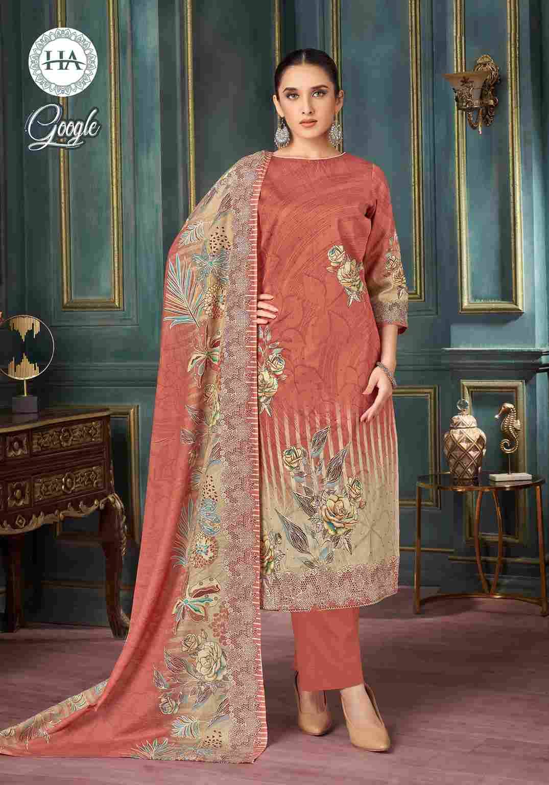 Google By Harshit Fashion Hub 1983-788-01 To 1983-788-06 Series Beautiful Festive Suits Stylish Fancy Colorful Casual Wear & Ethnic Wear Pure Jam Cotton Dresses At Wholesale Price