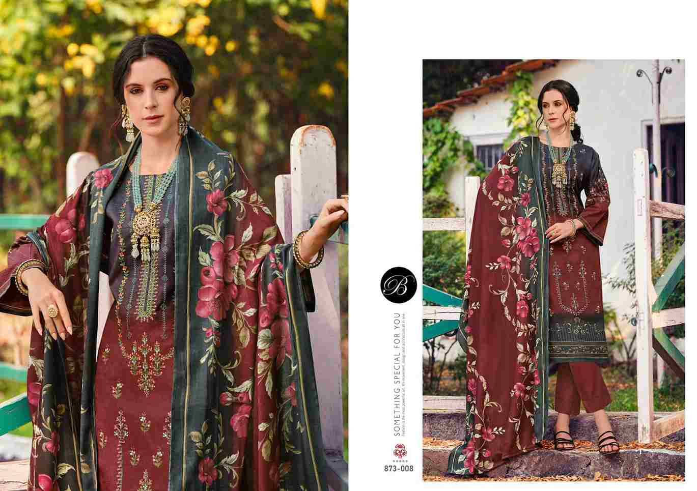 Chevron Vol-4 By Belliza 873-001 To 873-008 Series Beautiful Festive Suits Stylish Fancy Colorful Casual Wear & Ethnic Wear Pure Cotton Print Dresses At Wholesale Price