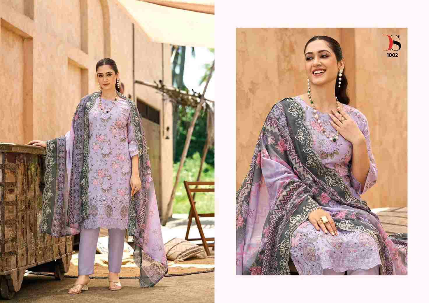 Bin Saeed Mini Lawn Collection By Deepsy Suits 1001 To 1006 Series Designer Pakistani Suits Beautiful Stylish Fancy Colorful Party Wear & Occasional Wear Pure Cotton Dresses At Wholesale Price