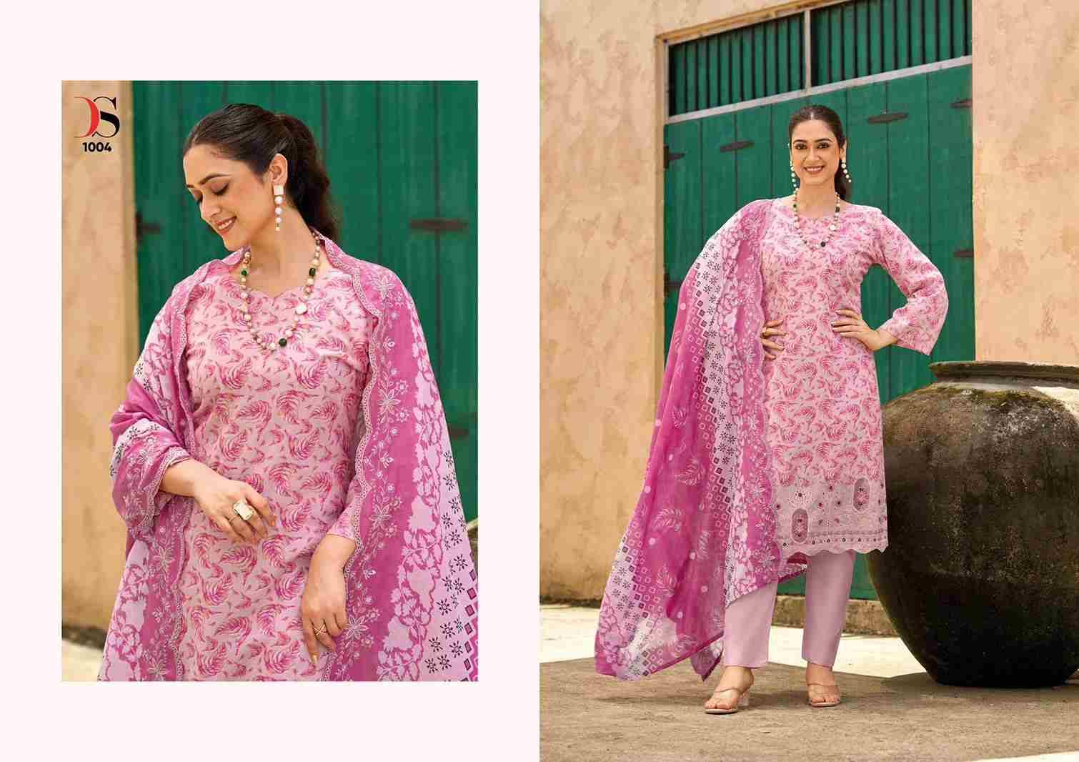 Bin Saeed Mini Lawn Collection By Deepsy Suits 1001 To 1006 Series Designer Pakistani Suits Beautiful Stylish Fancy Colorful Party Wear & Occasional Wear Pure Cotton Dresses At Wholesale Price