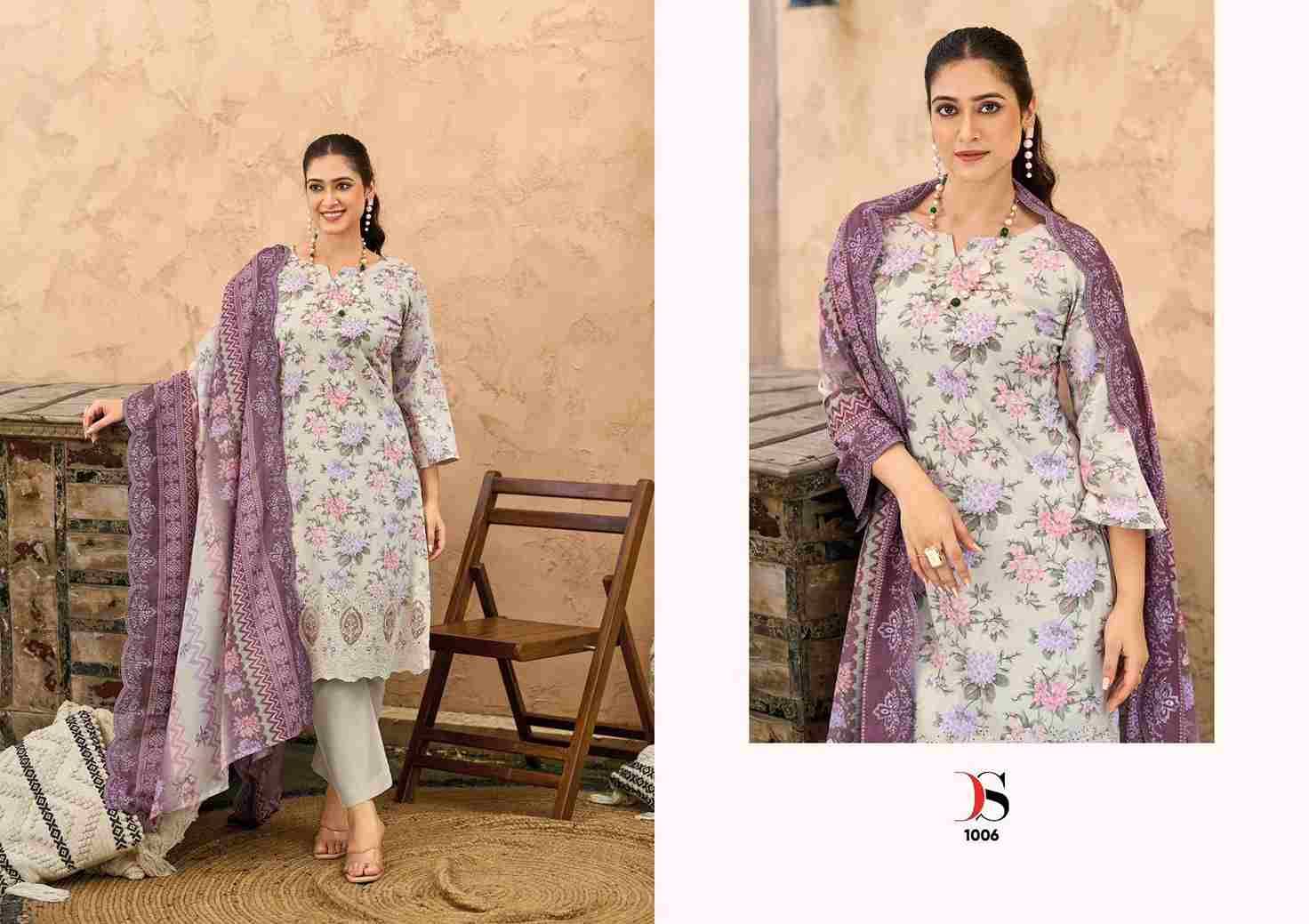 Bin Saeed Mini Lawn Collection By Deepsy Suits 1001 To 1006 Series Designer Pakistani Suits Beautiful Stylish Fancy Colorful Party Wear & Occasional Wear Pure Cotton Dresses At Wholesale Price