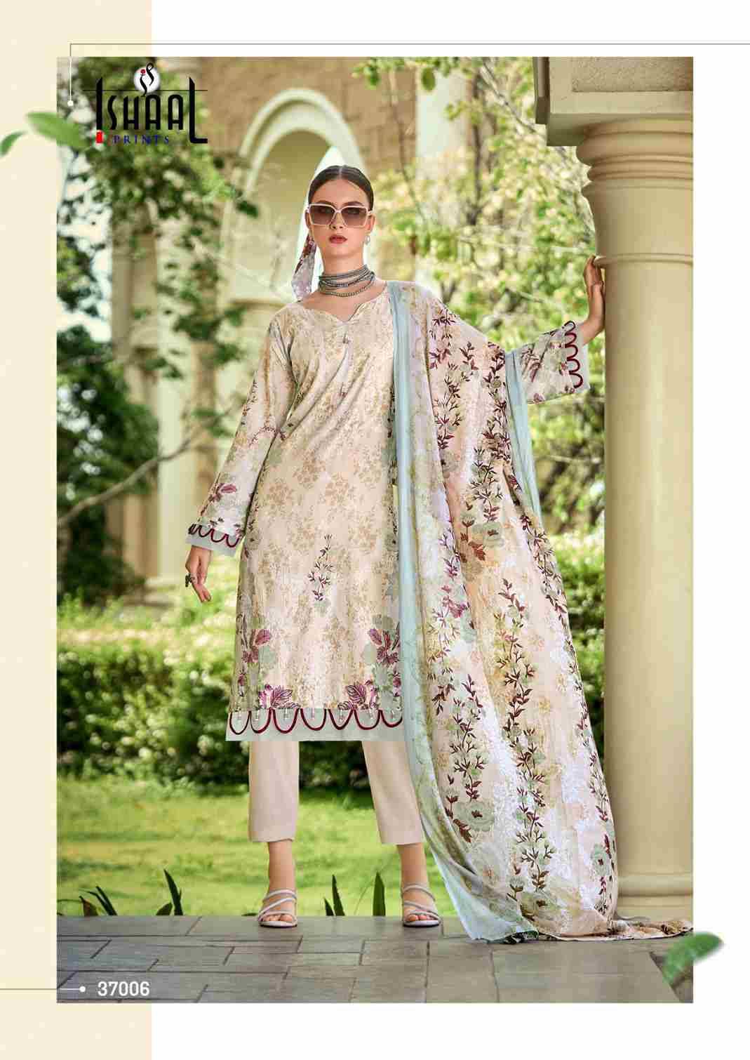 Gulmohar Vol-37 By Ishaal Prints 37001 To 37010 Series Beautiful Festive Suits Colorful Stylish Fancy Casual Wear & Ethnic Wear Pure Lawn Prints Dresses At Wholesale Price
