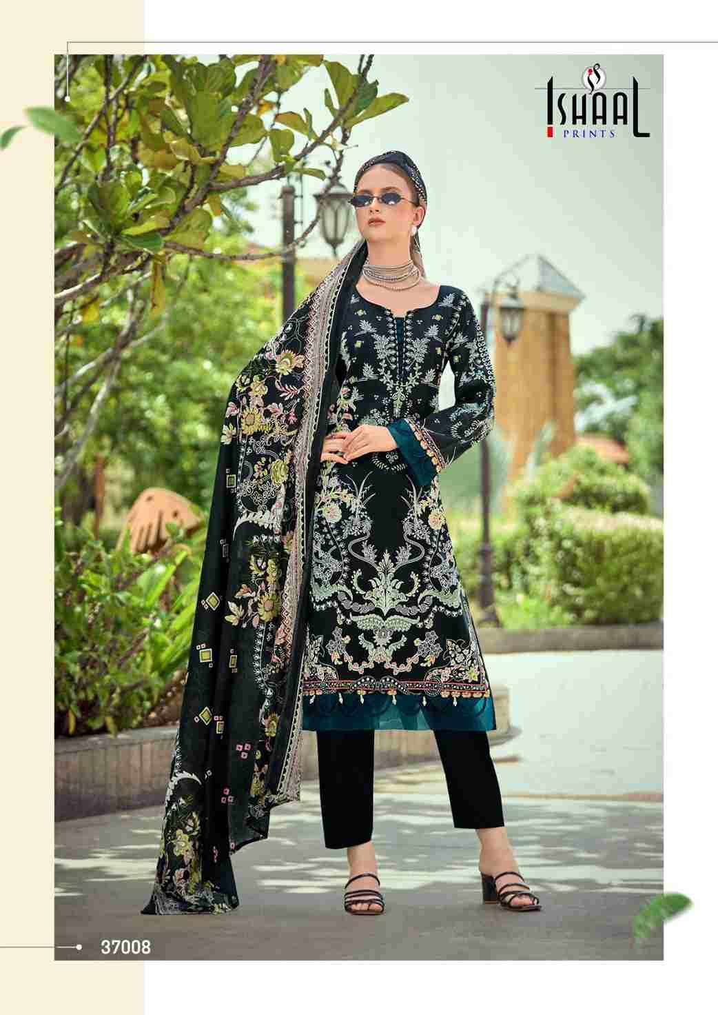 Gulmohar Vol-37 By Ishaal Prints 37001 To 37010 Series Beautiful Festive Suits Colorful Stylish Fancy Casual Wear & Ethnic Wear Pure Lawn Prints Dresses At Wholesale Price