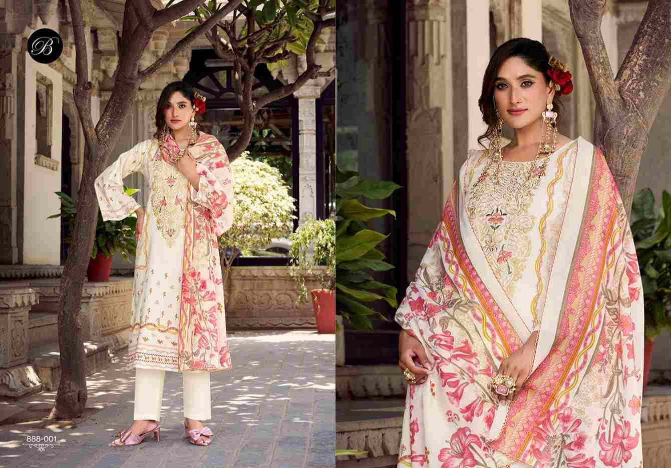 Naira Vol-115 By Belliza 888-001 To 888-008 Series Beautiful Festive Suits Stylish Fancy Colorful Casual Wear & Ethnic Wear Pure Cotton Print Dresses At Wholesale Price