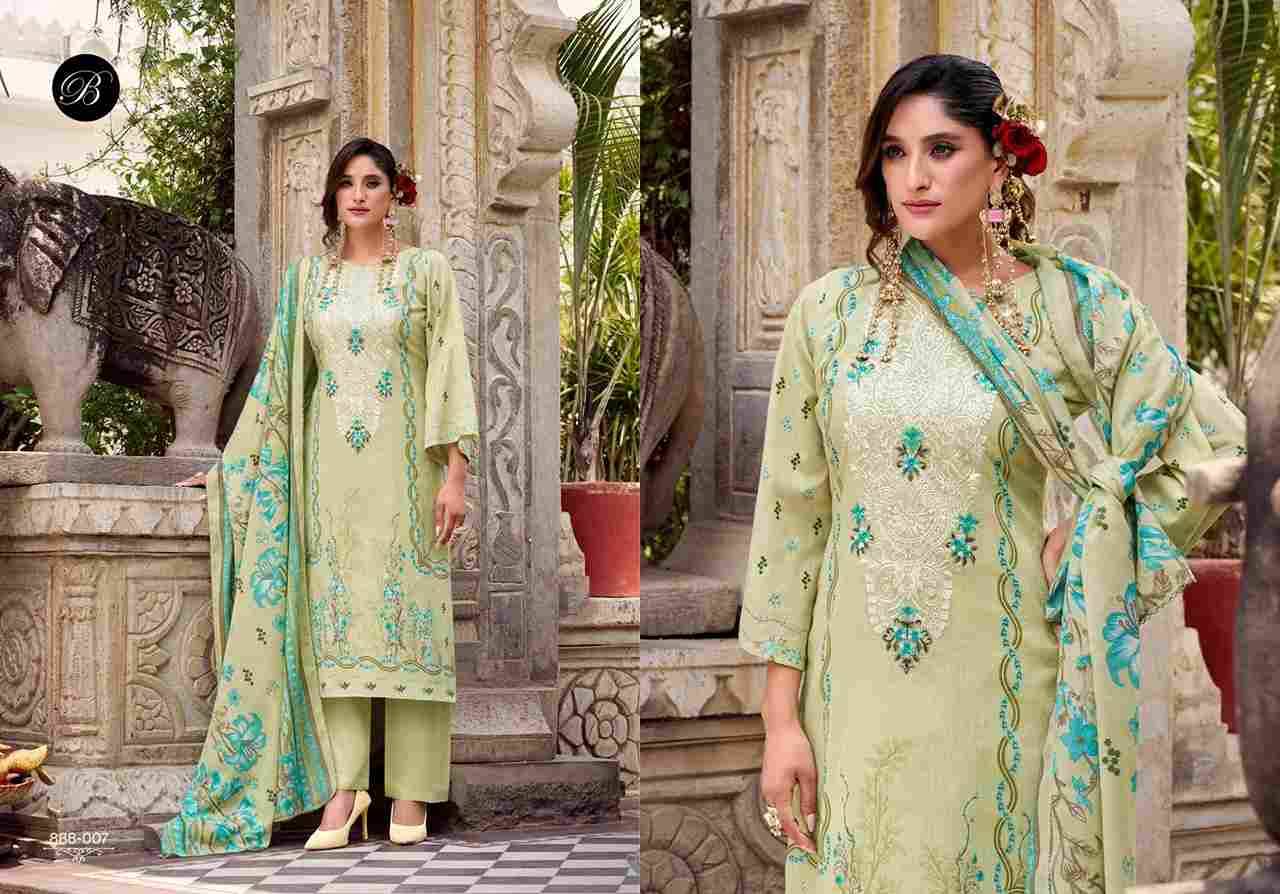Naira Vol-115 By Belliza 888-001 To 888-008 Series Beautiful Festive Suits Stylish Fancy Colorful Casual Wear & Ethnic Wear Pure Cotton Print Dresses At Wholesale Price