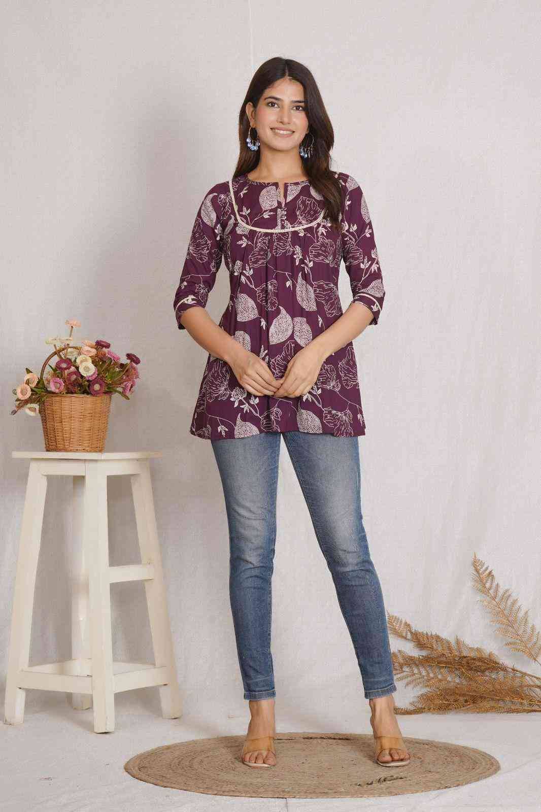 Sikha By Kaamiri 01 To 05 Series Designer Stylish Fancy Colorful Beautiful Party Wear & Ethnic Wear Collection Heavy Cotton Kurtis At Wholesale Price