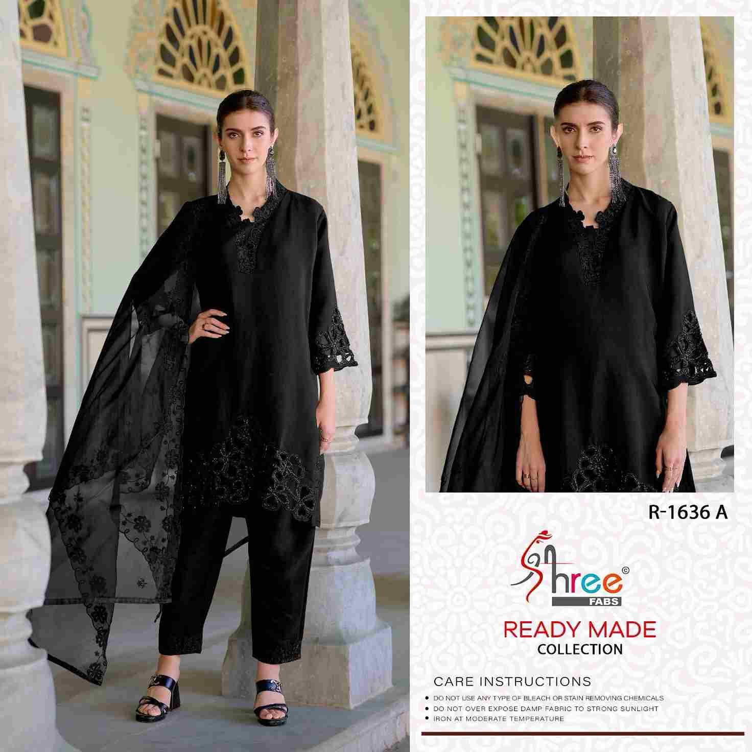 Shree Fabs Hit Design R-1636 Colours By Shree Fabs R-1636-A To R-1636-D Series Sharara Beautiful Pakistani Suits Stylish Fancy Colorful Party Wear & Occasional Wear Viscose Silk Embroidered Dresses At Wholesale Price