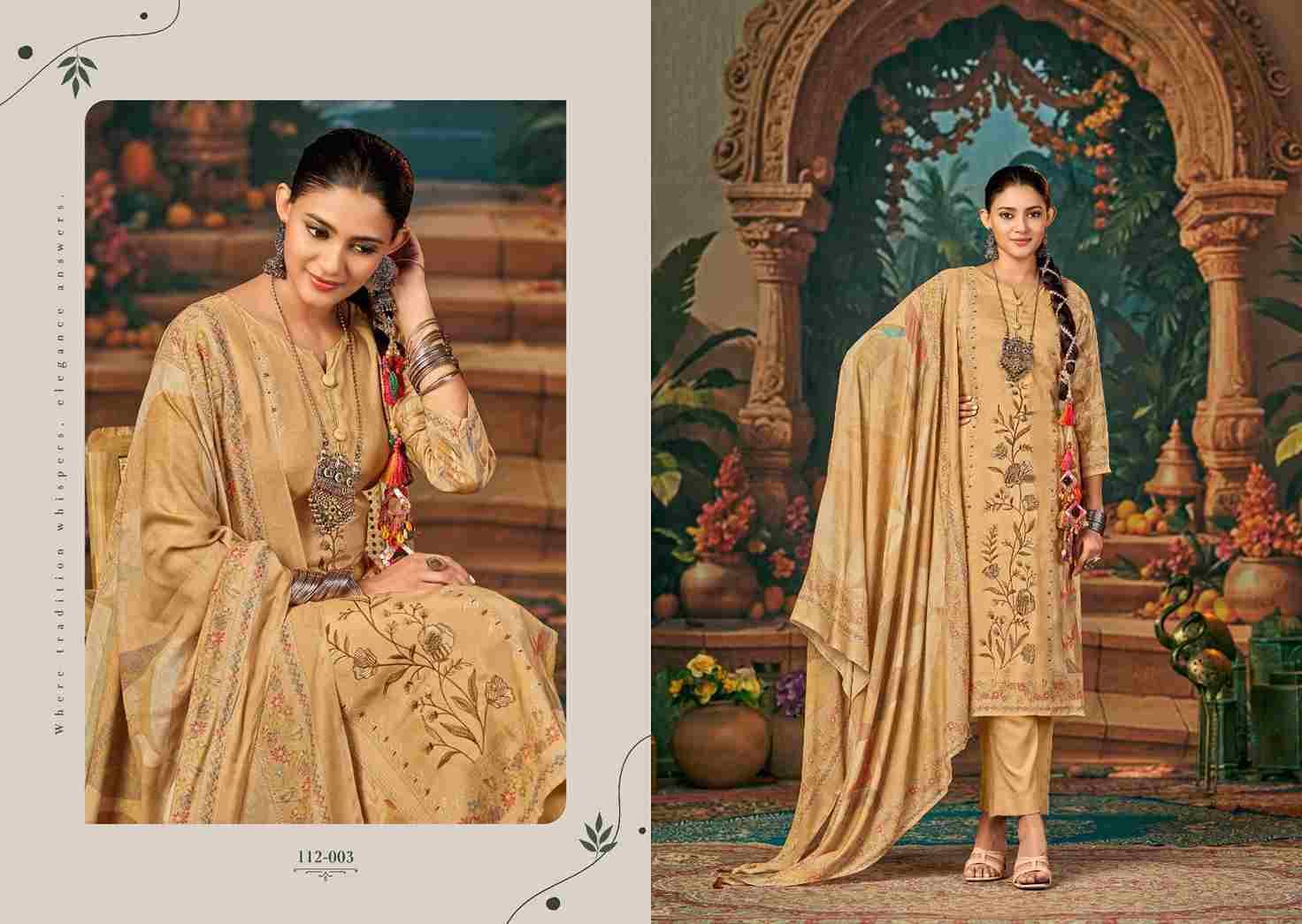 Soha By Nishant Fashion 112-001 To 112-006 Series Beautiful Festive Suits Stylish Fancy Colorful Party Wear & Occasional Wear Pure Viscose Dresses At Wholesale Price