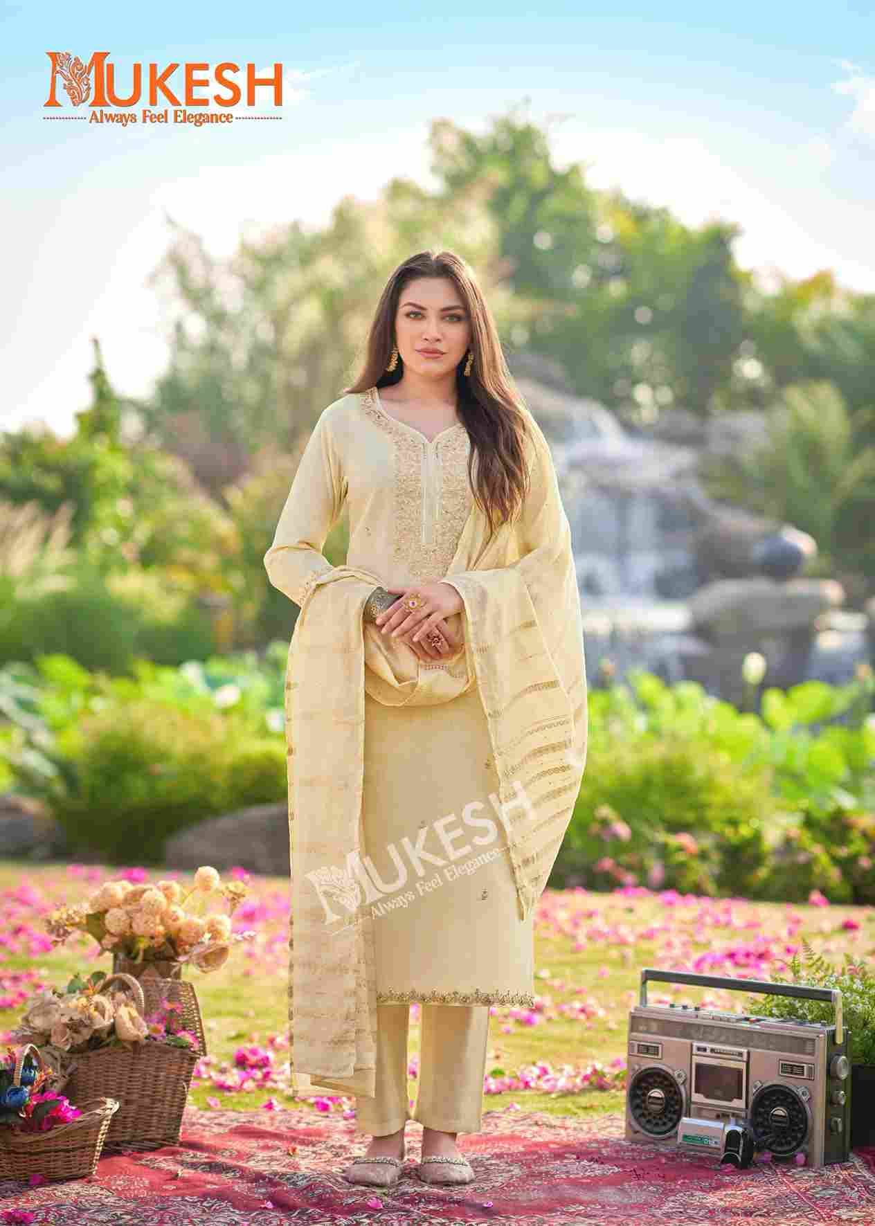 Dilbara By Mukesh 1001 To 1008 Series Designer Festive Suits Beautiful Fancy Stylish Colorful Party Wear & Occasional Wear Roman Dresses At Wholesale Price