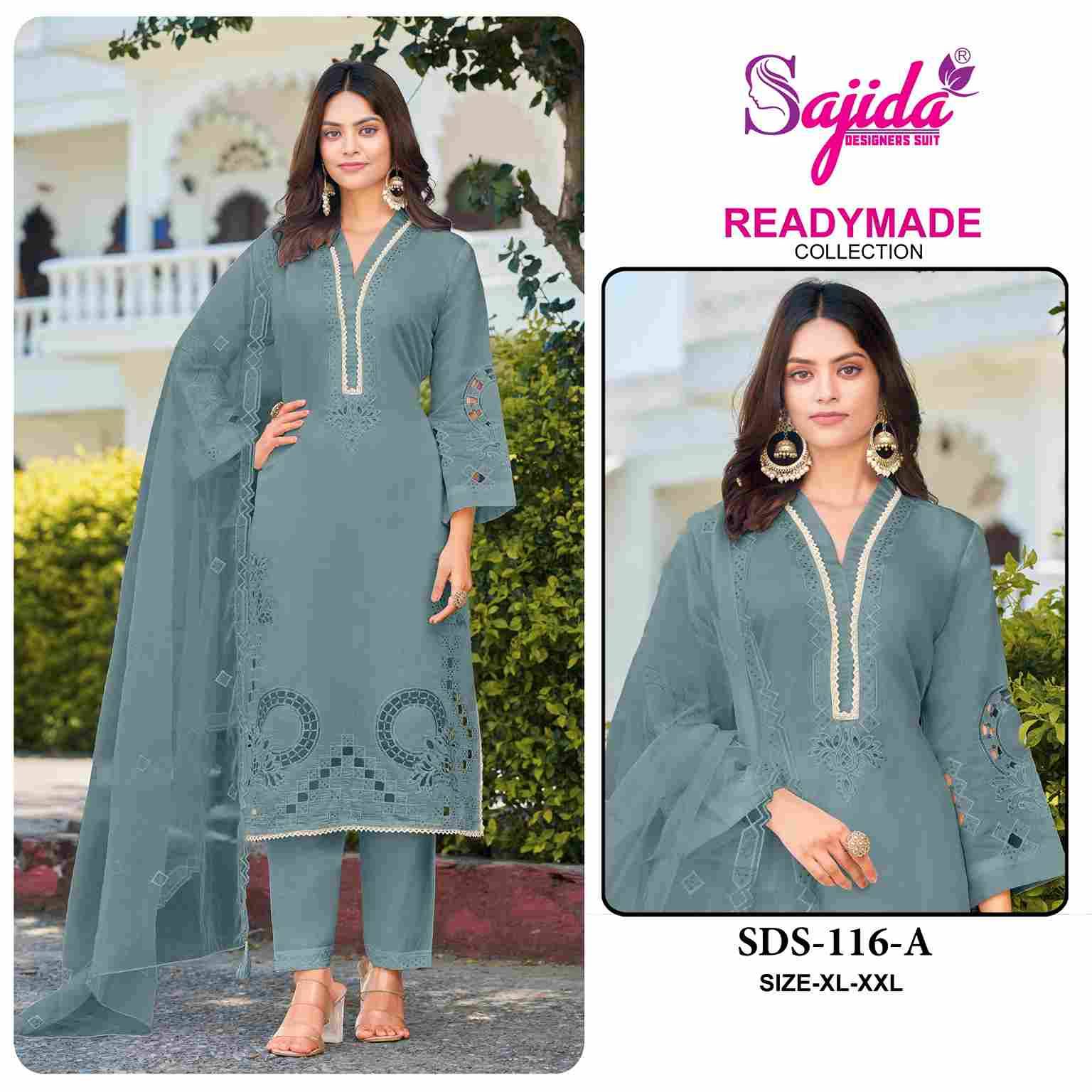 ALK-116 Colours By Sajida Designer Suits 116-A To 116-D Series Beautiful Pakistani Suits Colorful Stylish Fancy Casual Wear & Ethnic Wear Heavy Roman Silk Embroidered Dresses At Wholesale Price