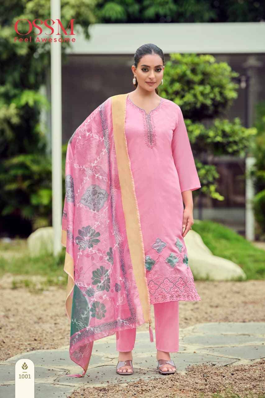 Rangeela By Ossm 1001 To 1006 Series Designer Festive Suits Beautiful Fancy Stylish Colorful Party Wear & Occasional Wear Viscose Silk Embroidered Dresses At Wholesale Price