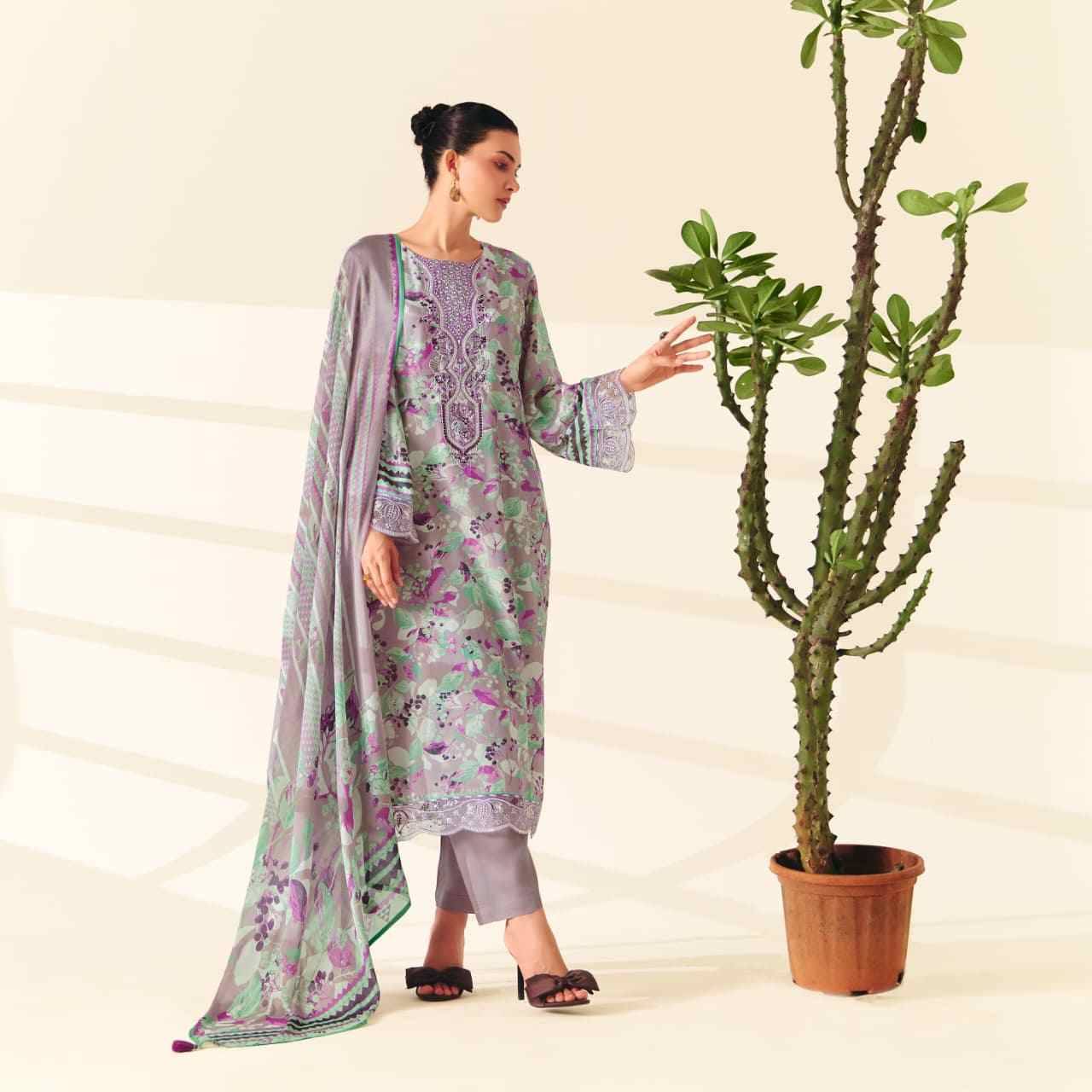 Juliet By Sohni 431 To 434 Series Beautiful Suits Colorful Stylish Fancy Casual Wear & Ethnic Wear Pure Muslin Dresses At Wholesale Price