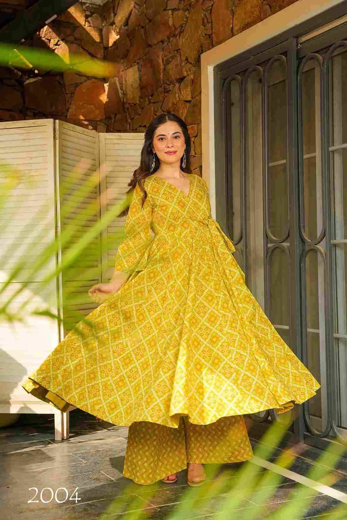 Vyoma Vol-2 By Kaamiri 2001 To 2004 Series Designer Stylish Fancy Colorful Beautiful Party Wear & Ethnic Wear Collection Rayon Print Kurtis With Bottom At Wholesale Price