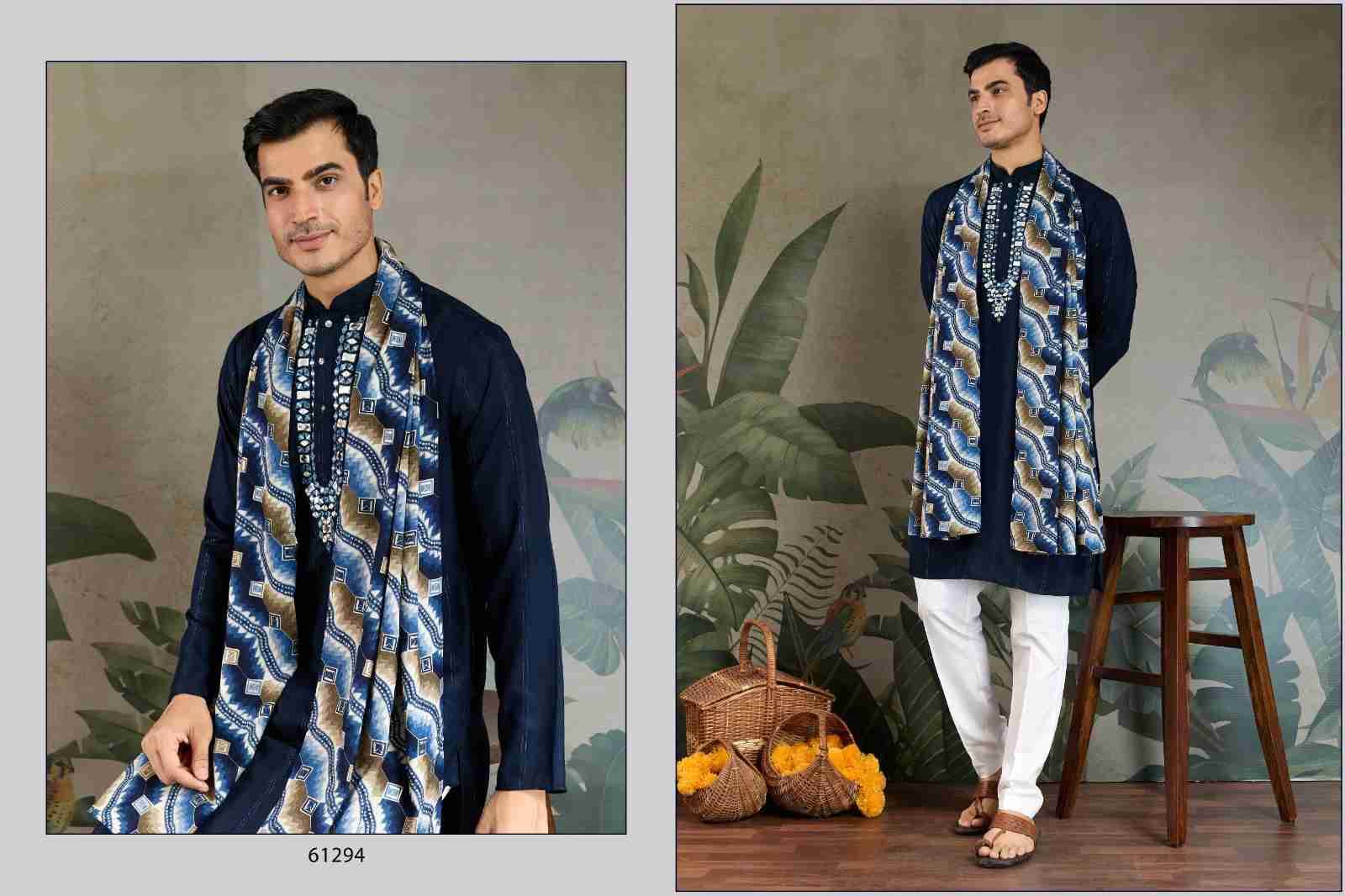 Ethnic Elevated By Shubhvastra 61291 To 61294 Series Beautiful Colorful Stylish Fancy Casual Wear & Ethnic Wear & Ready To Wear Pure Viscose Kurtas With Dupatta At Wholesale Price