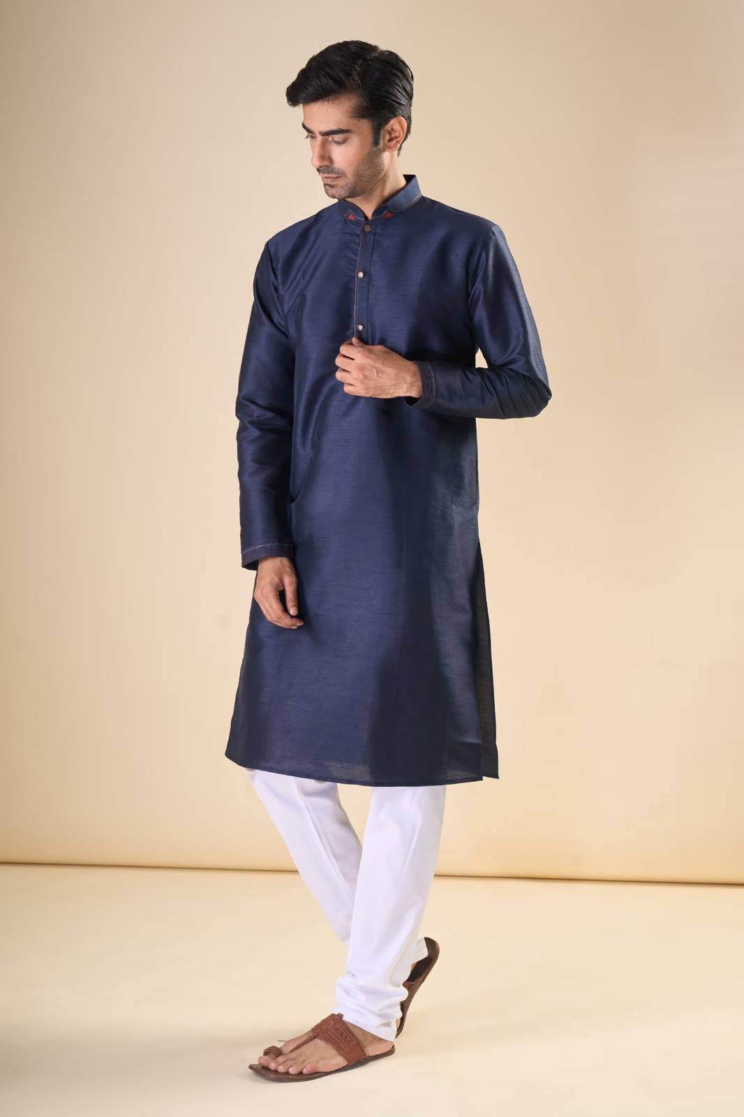 Wedding Collection Vol-21 By Outluk 21001 To 21011 Series Beautiful Colorful Stylish Fancy Casual Wear & Ethnic Wear & Ready To Wear Pure Silk Kurtas With Pajamas At Wholesale Price