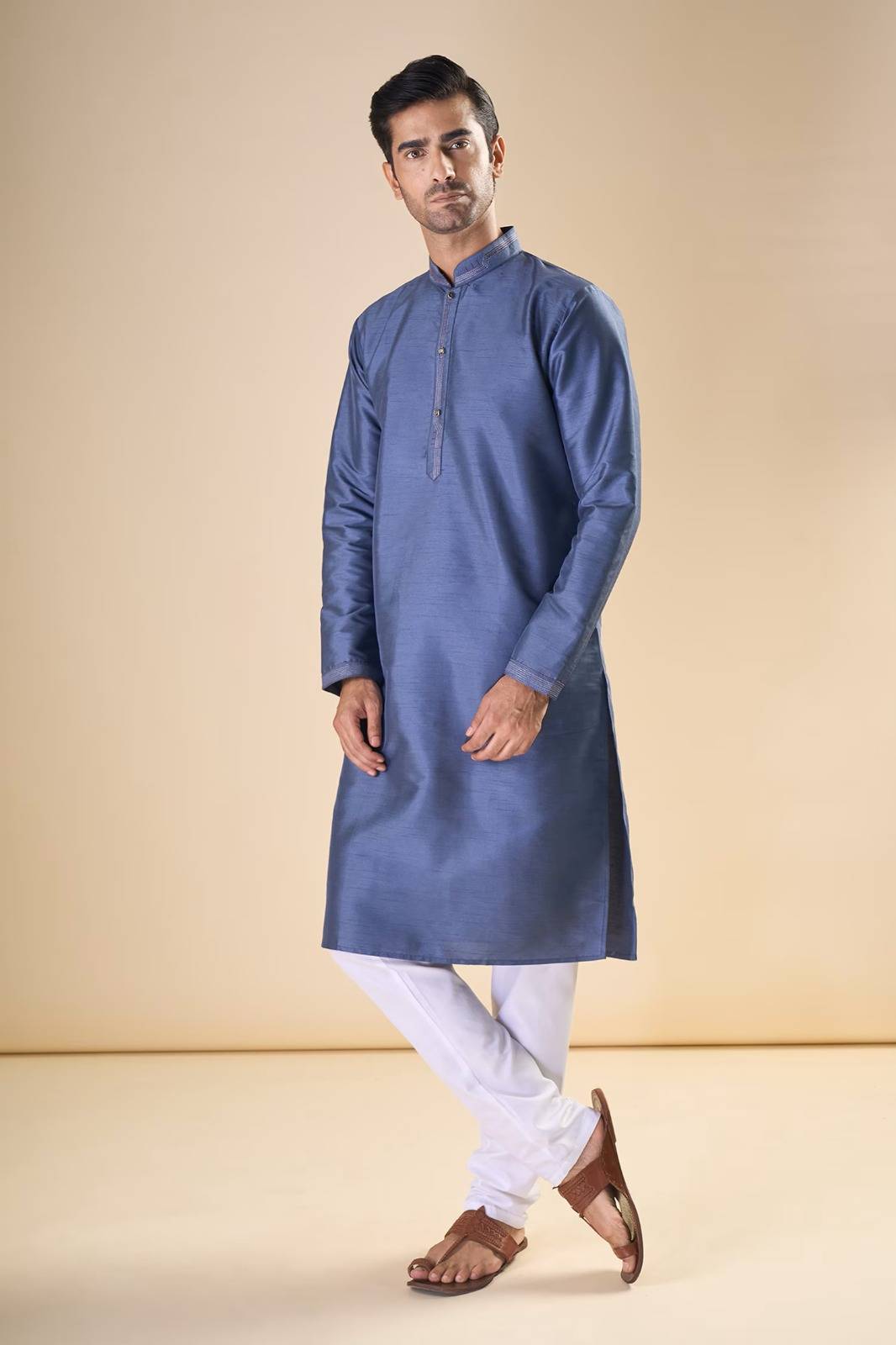 Wedding Collection Vol-21 By Outluk 21001 To 21011 Series Beautiful Colorful Stylish Fancy Casual Wear & Ethnic Wear & Ready To Wear Pure Silk Kurtas With Pajamas At Wholesale Price