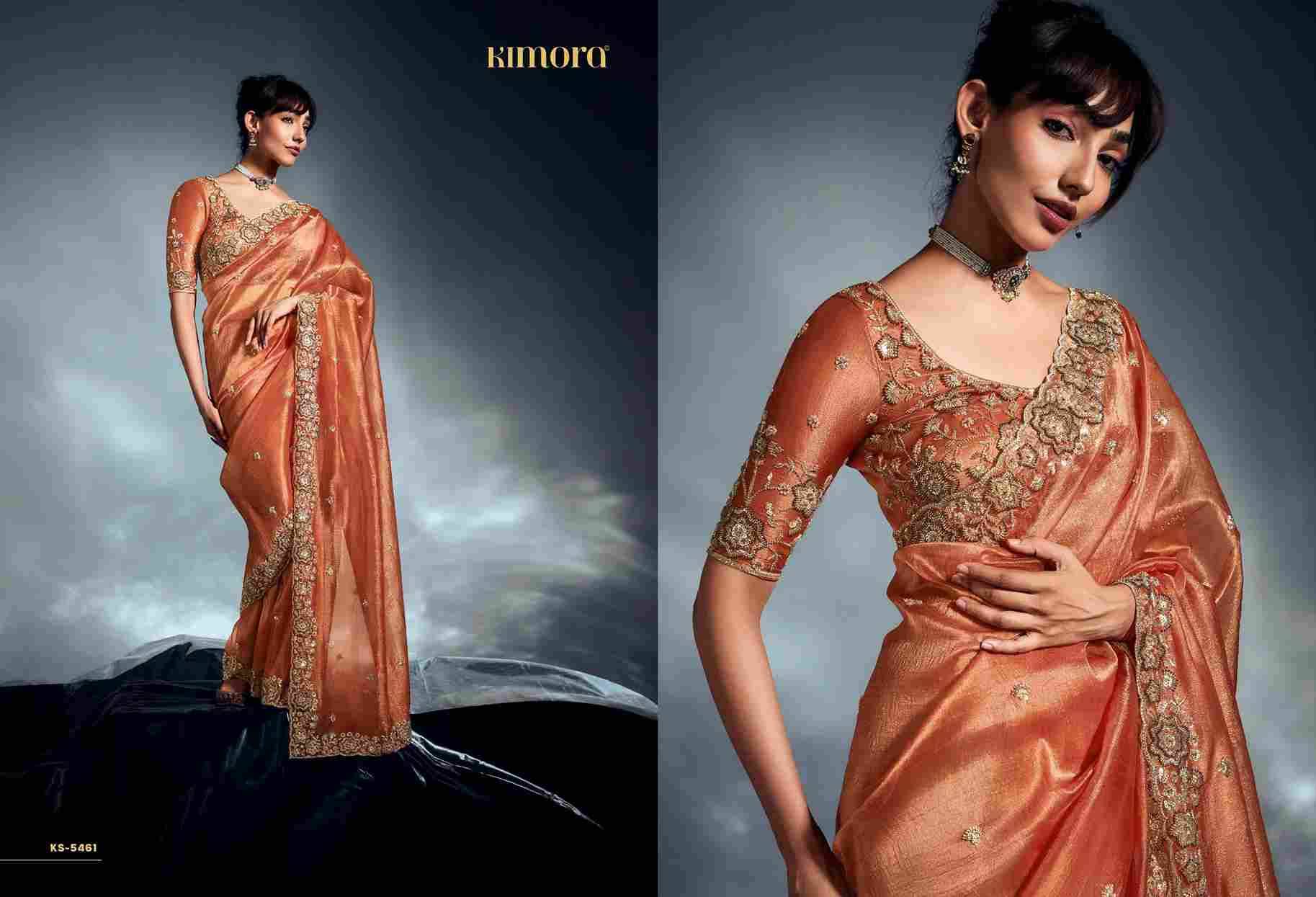 Iconic Vol-2 By Kimora Fashion 5461 To 5471 Series Indian Traditional Wear Collection Beautiful Stylish Fancy Colorful Party Wear & Occasional Wear Fancy Sarees At Wholesale Price