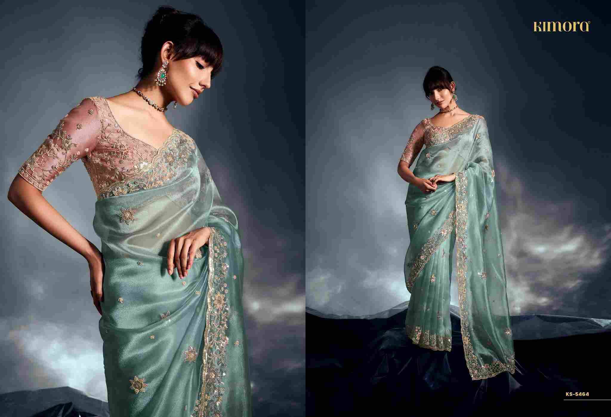 Iconic Vol-2 By Kimora Fashion 5461 To 5471 Series Indian Traditional Wear Collection Beautiful Stylish Fancy Colorful Party Wear & Occasional Wear Fancy Sarees At Wholesale Price