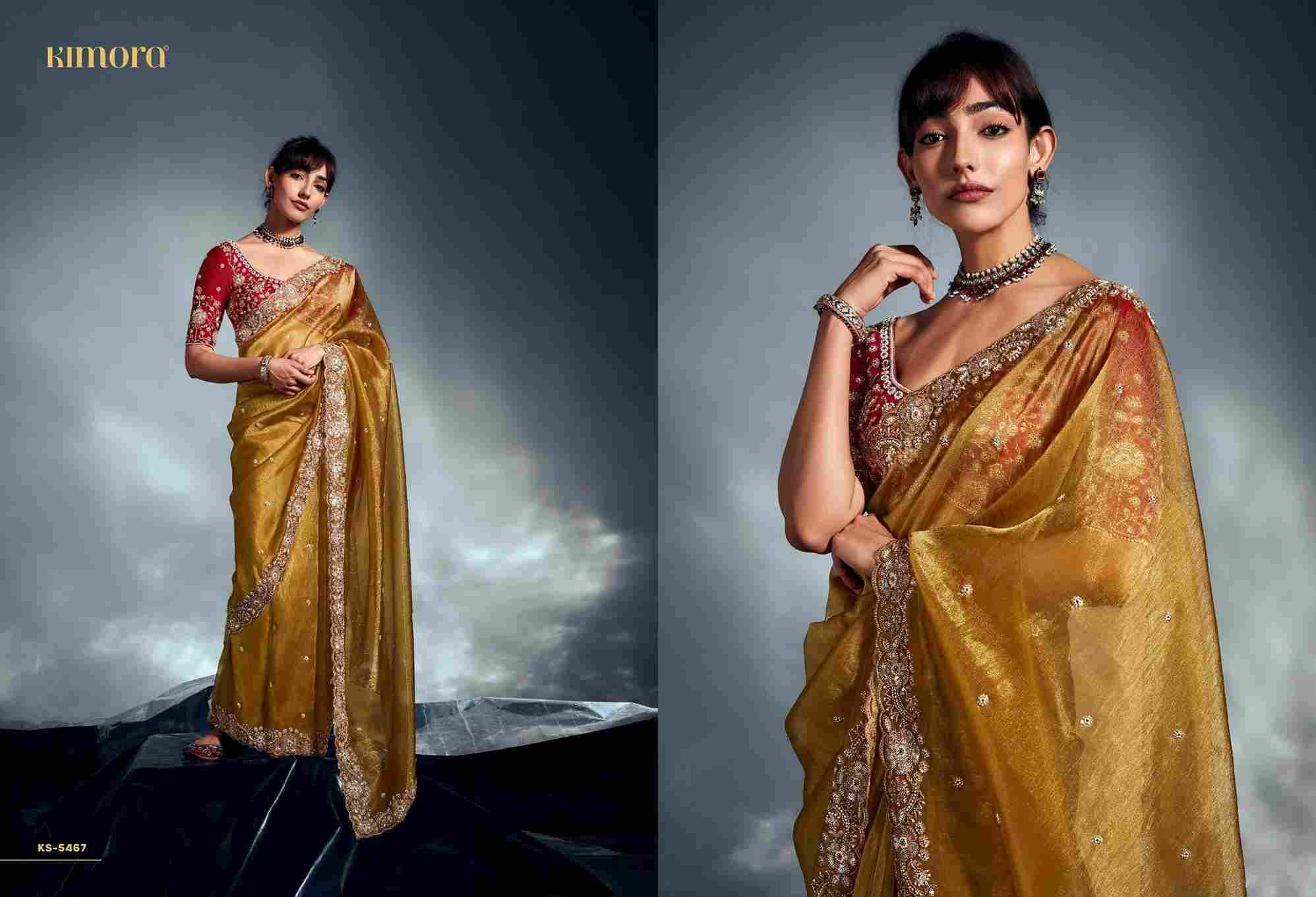 Iconic Vol-2 By Kimora Fashion 5461 To 5471 Series Indian Traditional Wear Collection Beautiful Stylish Fancy Colorful Party Wear & Occasional Wear Fancy Sarees At Wholesale Price