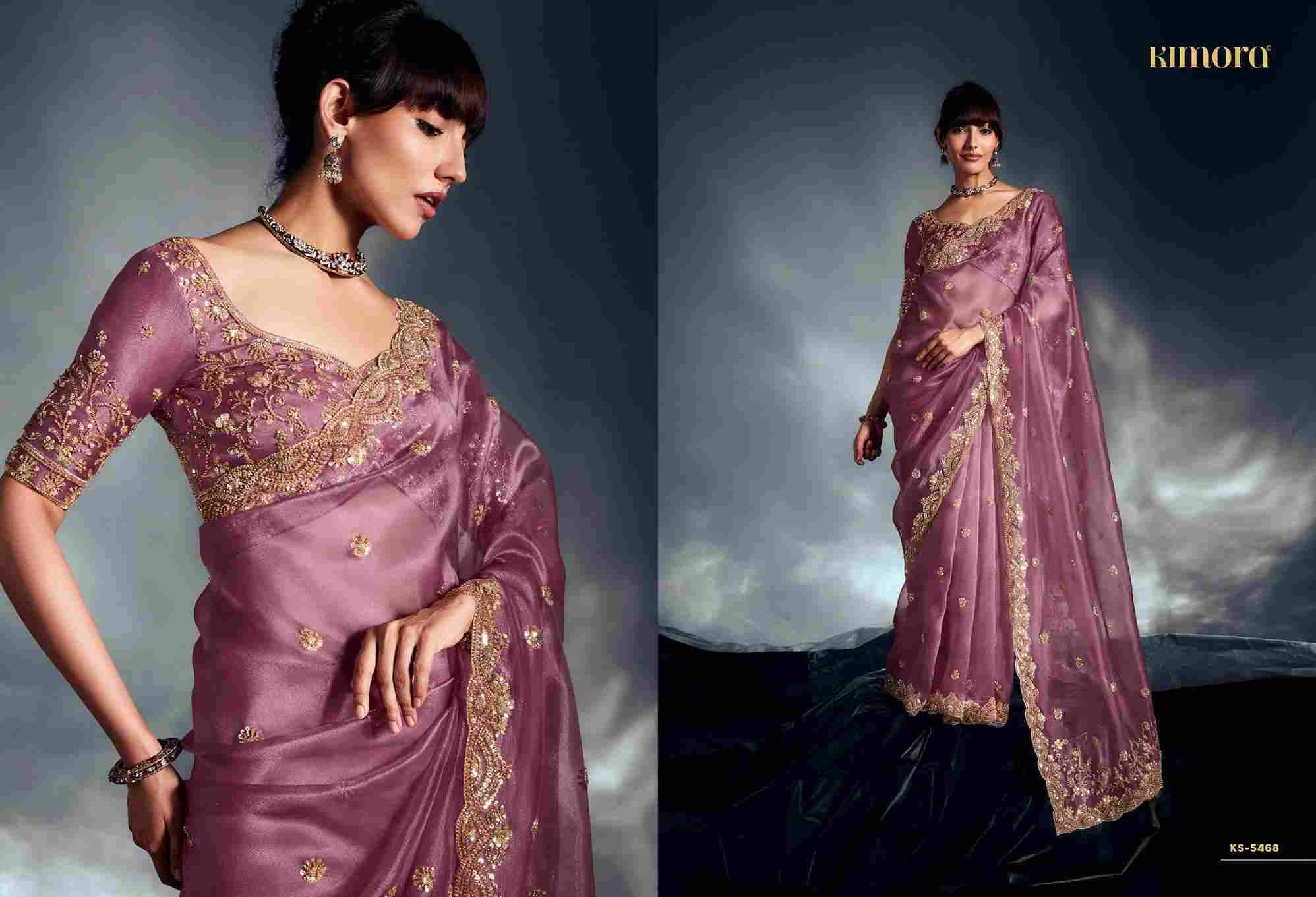 Iconic Vol-2 By Kimora Fashion 5461 To 5471 Series Indian Traditional Wear Collection Beautiful Stylish Fancy Colorful Party Wear & Occasional Wear Fancy Sarees At Wholesale Price
