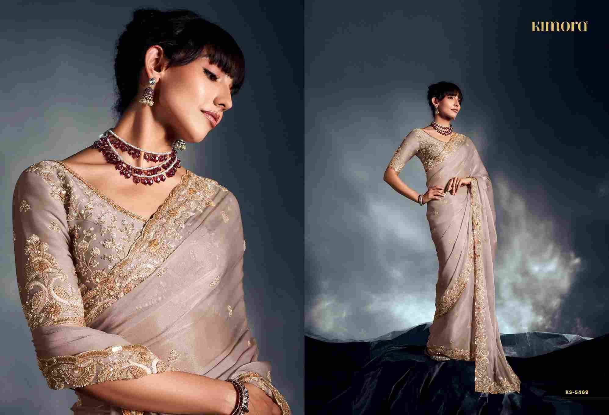 Iconic Vol-2 By Kimora Fashion 5461 To 5471 Series Indian Traditional Wear Collection Beautiful Stylish Fancy Colorful Party Wear & Occasional Wear Fancy Sarees At Wholesale Price