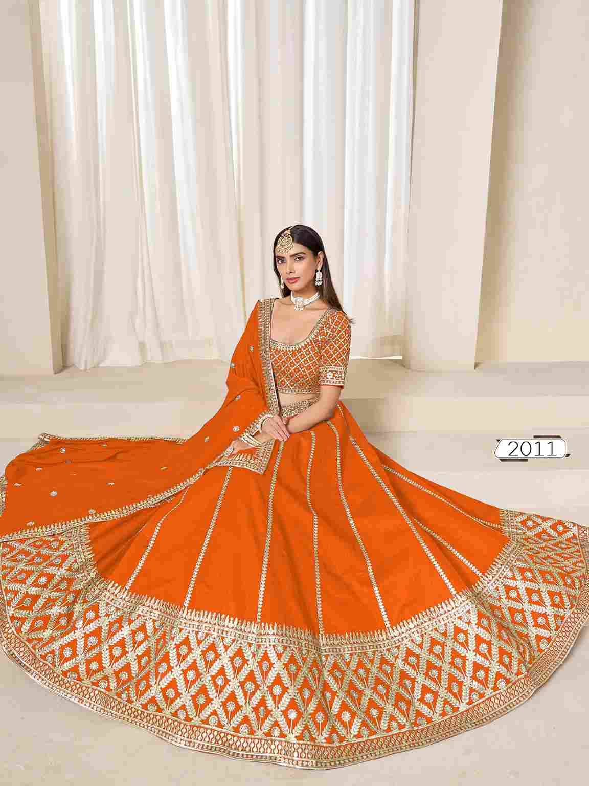 Mehvish Vol-21 By Fashid Wholesale 2011 To 2014 Series Designer Beautiful Collection Occasional Wear & Party Wear Art Silk Lehengas At Wholesale Price
