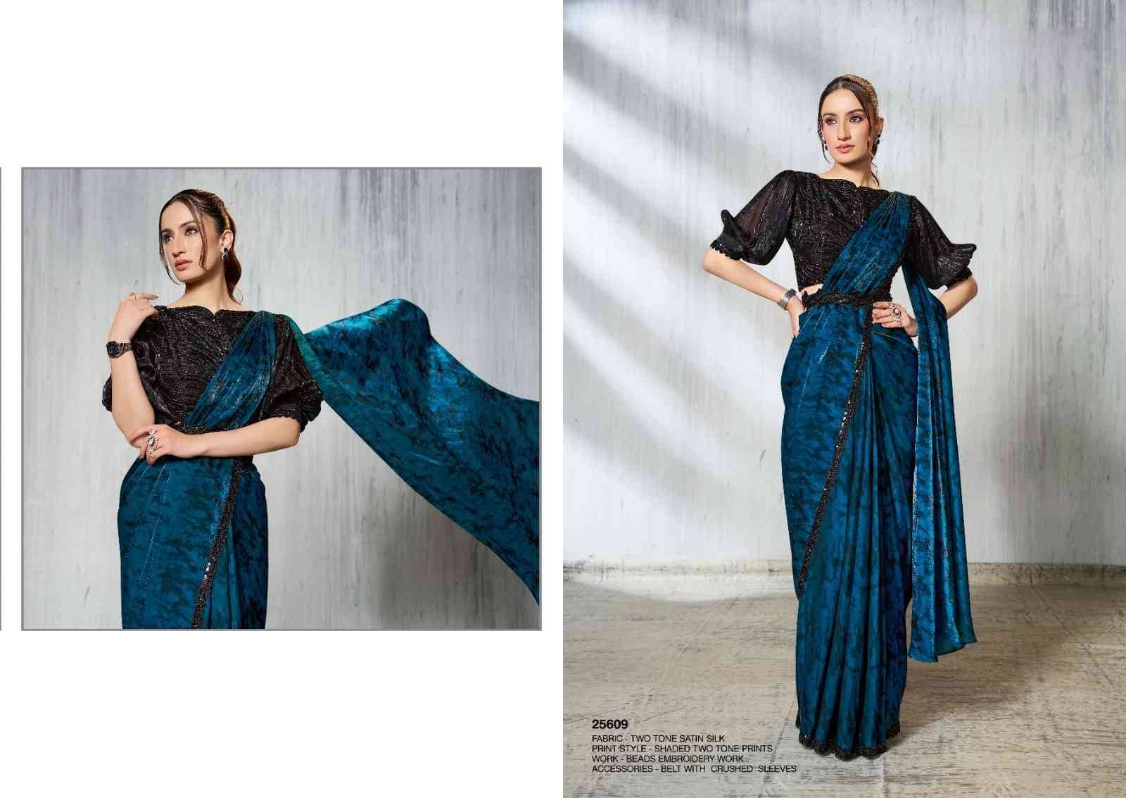 Soiree By Mahotsav 25601 TO 25609 Series Indian Traditional Wear Collection Beautiful Stylish Fancy Colorful Party Wear & Occasional Wear Satin Silk Sarees At Wholesale Price