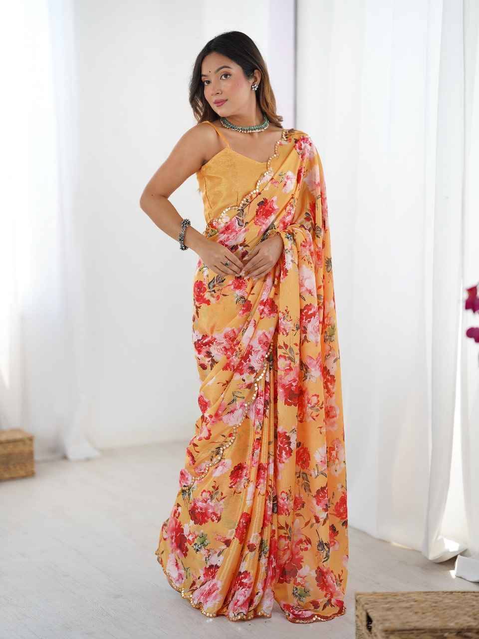 Elena By PC 01 To 10 Series Indian Traditional Wear Collection Beautiful Stylish Fancy Colorful Party Wear & Occasional Wear Chinnon Sarees At Wholesale Price